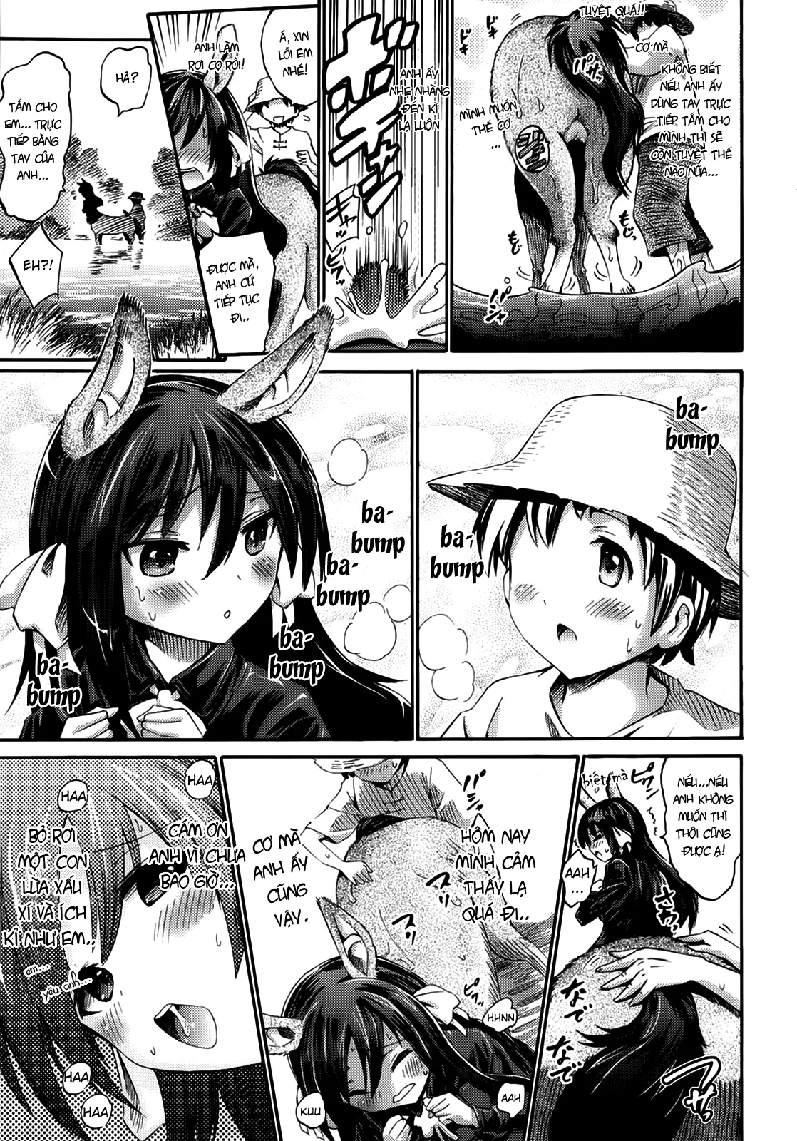 HentaiVN.net - Ảnh 7 - Cơ mà mình cũng là một centaur chứ bộ! [私だってケンタウロスなんだからね!; Well, I'm a Centaur, Too, You Know] - Chap 1