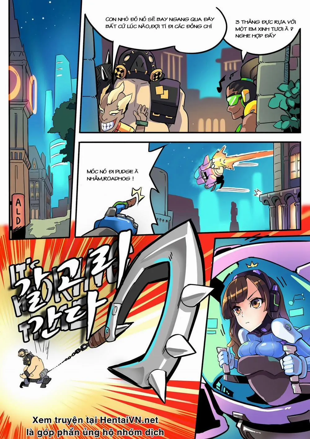 HentaiVN.net - Ảnh 5 - Viva La D.Va 1 (Overwatch) - Chap 1