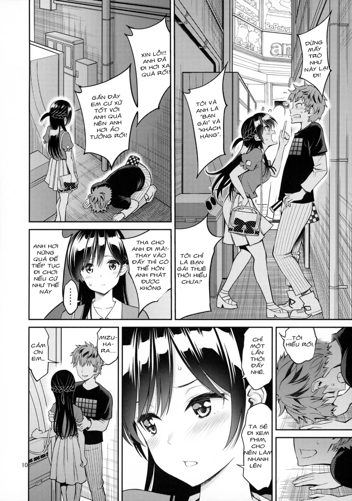HentaiVN.net - Ảnh 9 - Rental Kanojo Osawari Shimasu - Chap 1