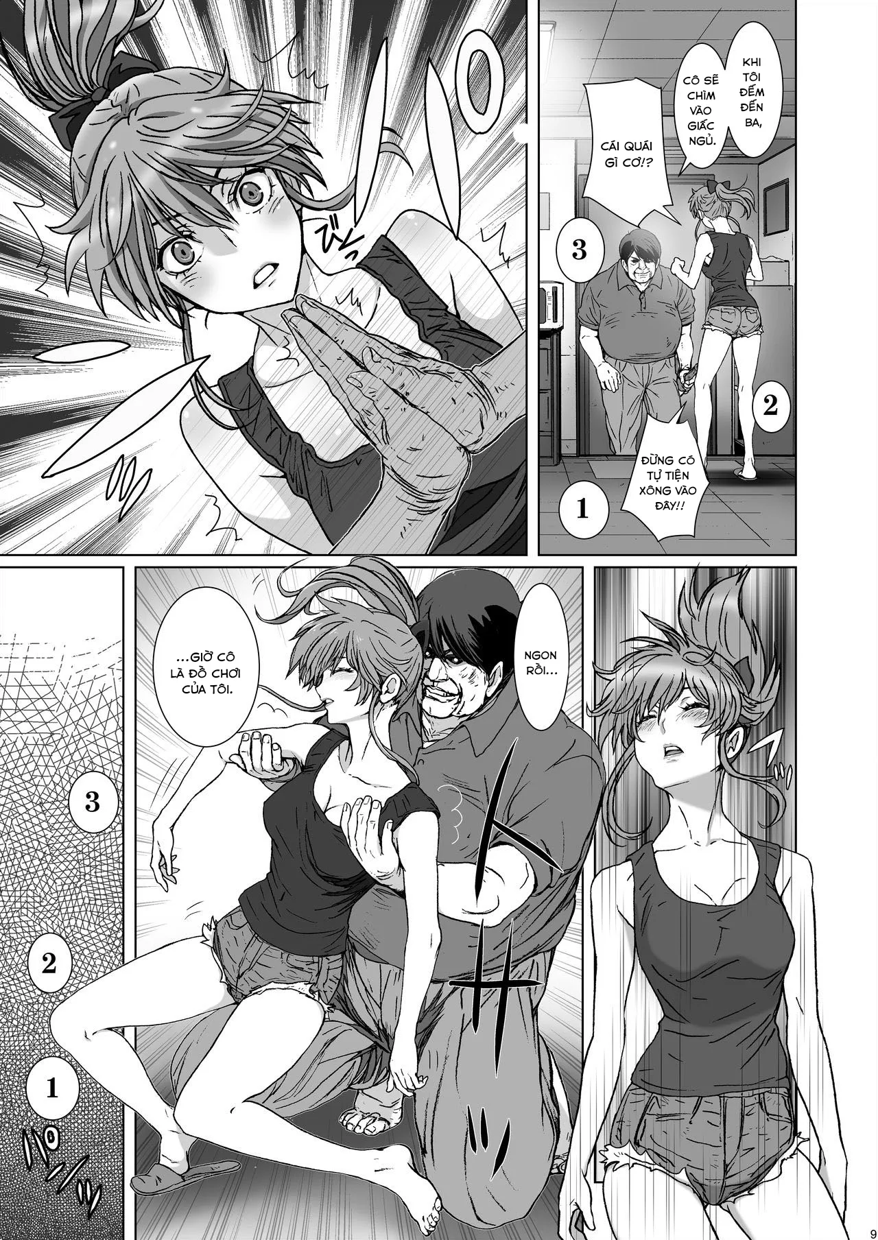 HentaiVN.net - Ảnh 8 - Kuso Haradatsu Tonari no Yariman Yankee o Saiminjutsu de Saikoukyuu Onaho ni Suru - Chap 1