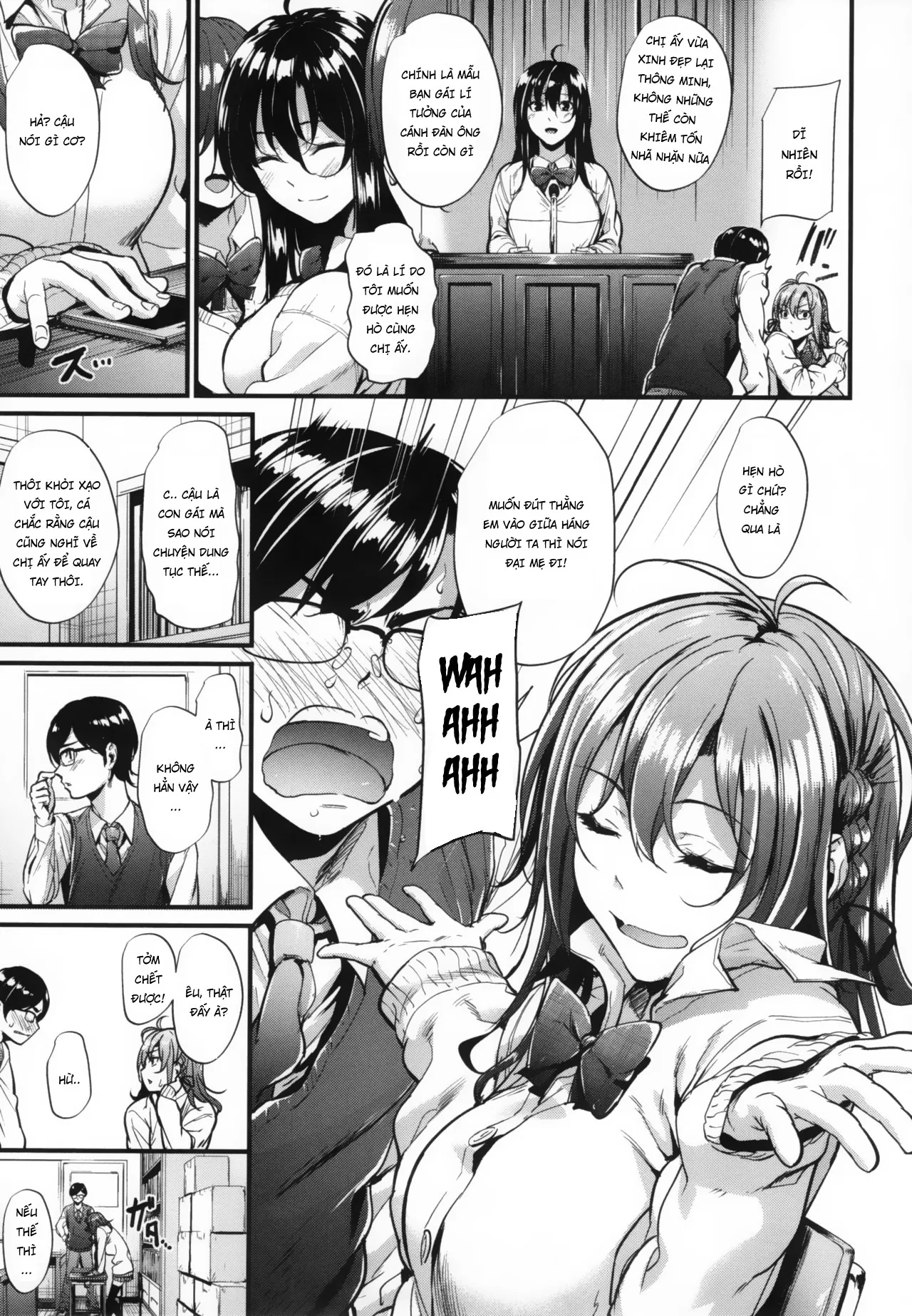HentaiVN.net - Ảnh 4 - Cô nàng miệng nóng tim mềm - Chap 1