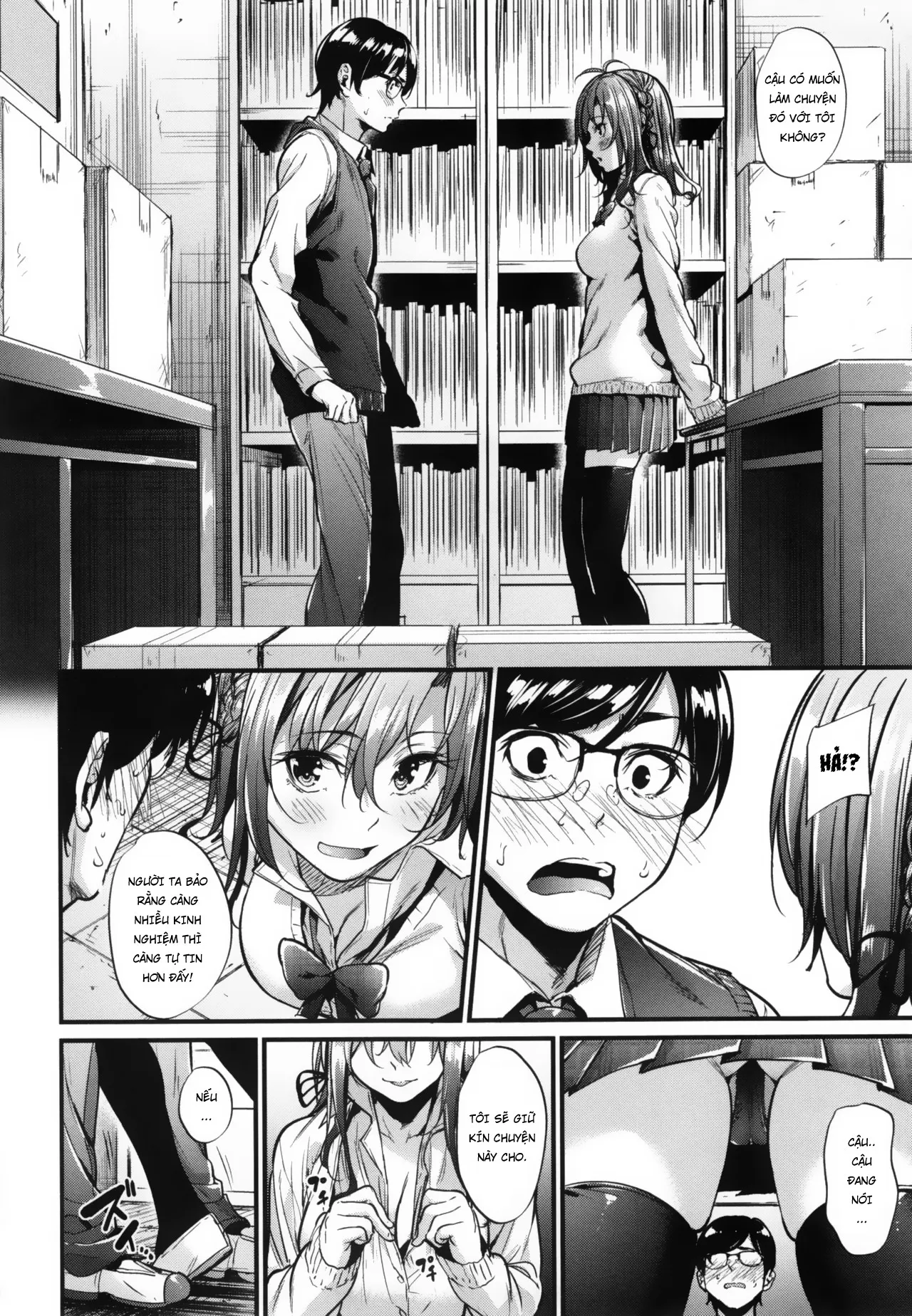 HentaiVN.net - Ảnh 5 - Cô nàng miệng nóng tim mềm - Chap 1