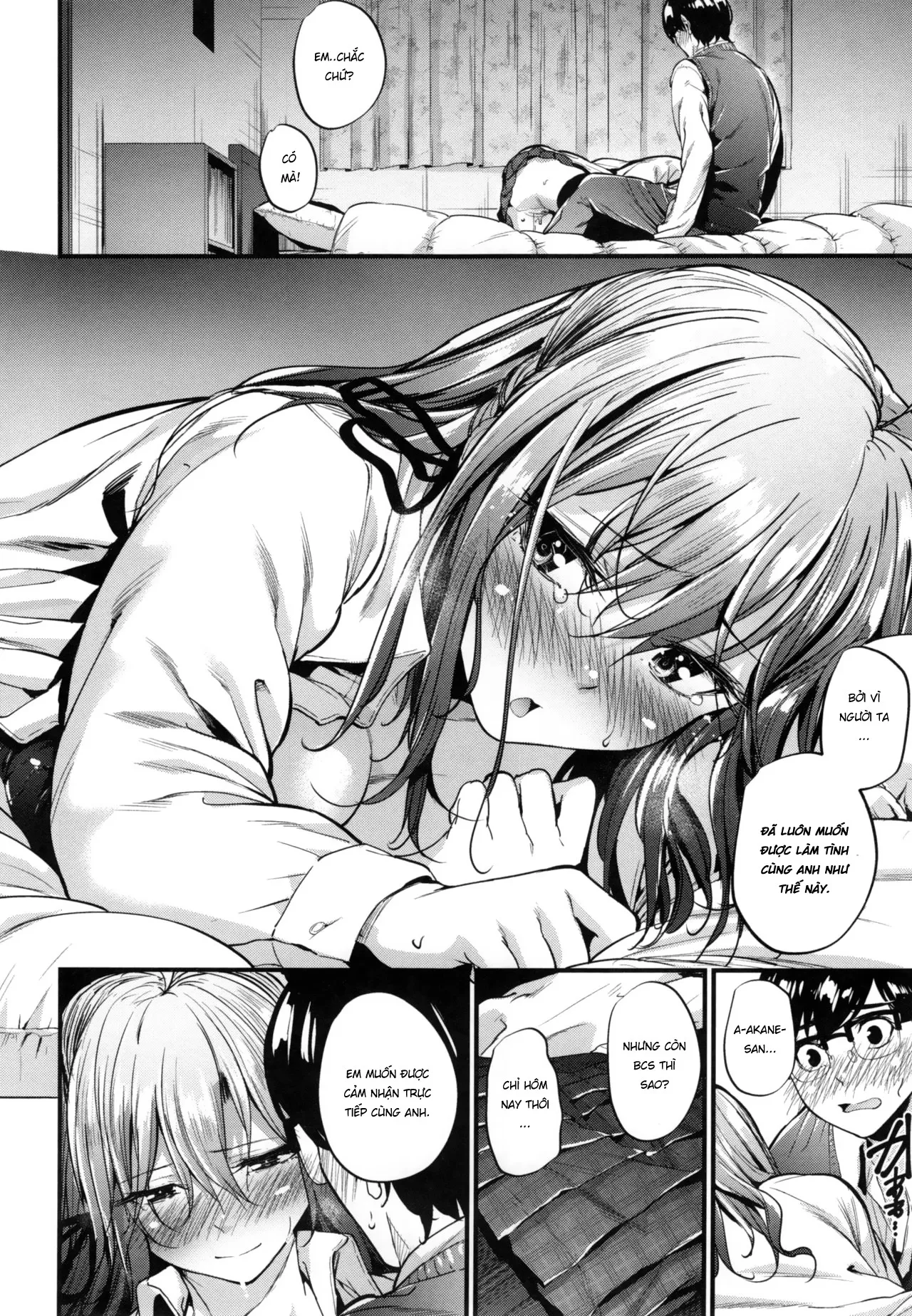 HentaiVN.net - Ảnh 17 - Cô nàng miệng nóng tim mềm - Chap 3