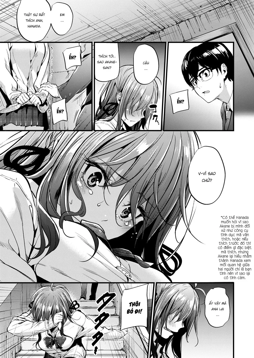 HentaiVN.net - Ảnh 8 - Cô nàng miệng nóng tim mềm - Chap 3