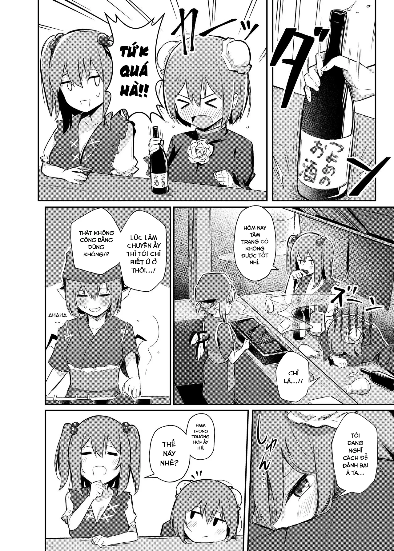 HentaiVN.net - Ảnh 4 - Kasen-chan no Jasen Rouraku Challenge (Touhou Project) [Bochi Bochi no Ki (Borusiti)] - Chap 1