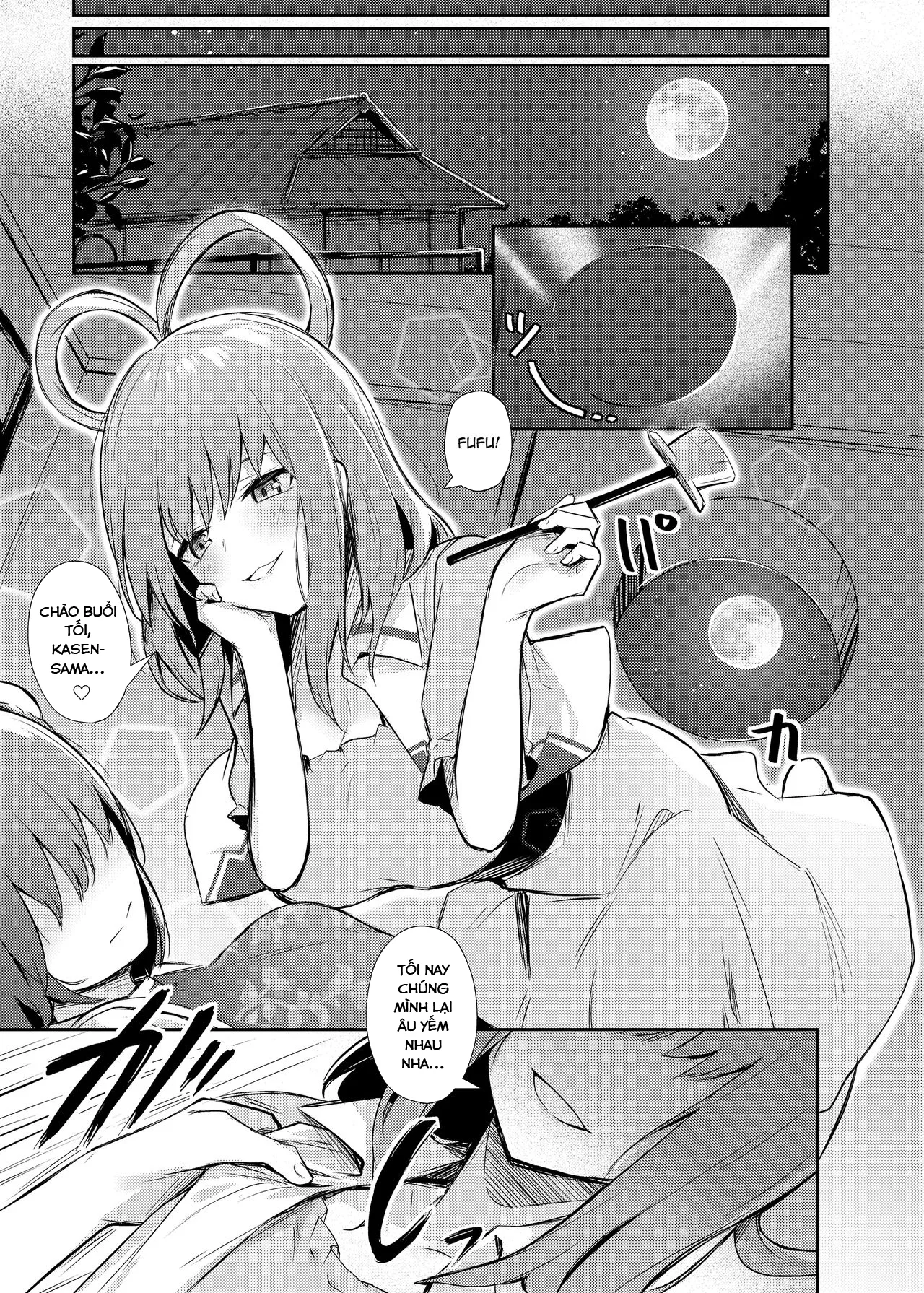 HentaiVN.net - Ảnh 7 - Kasen-chan no Jasen Rouraku Challenge (Touhou Project) [Bochi Bochi no Ki (Borusiti)] - Chap 1