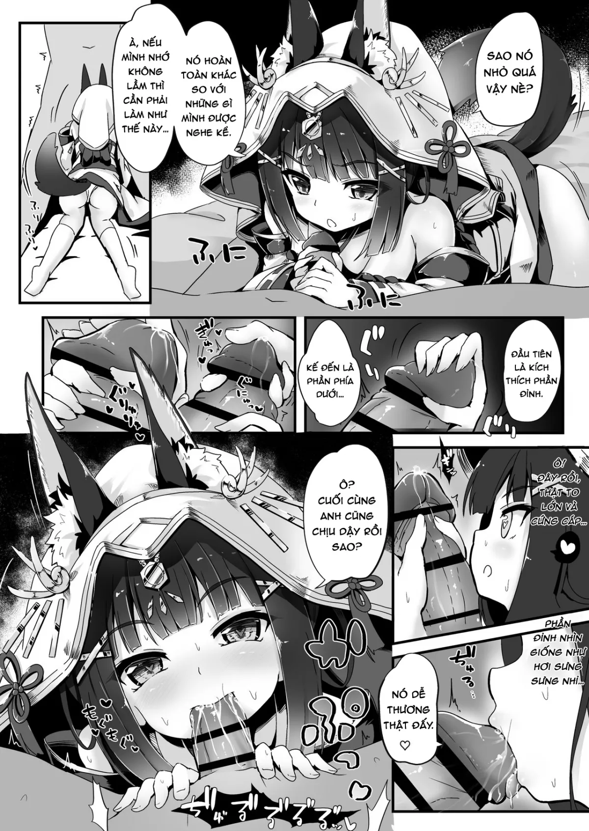 HentaiVN.net - Ảnh 6 - Đêm Tân Hôn Của Nagato Trong Bộ Váy Cưới (Azur Lane) [Kekkon Ishou de Shinkon Shoya | First Night in the Wedding Dress] - Chap 1
