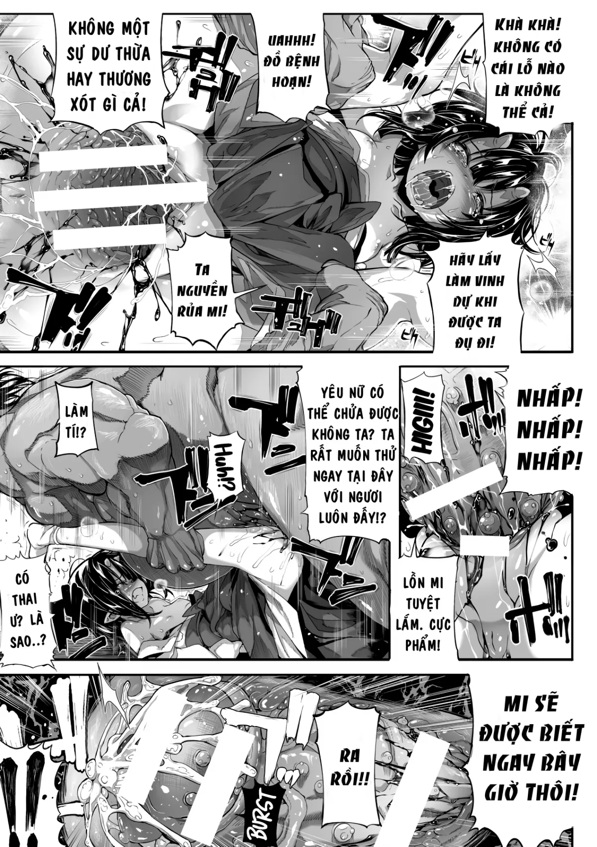 HentaiVN.net - Ảnh 10 - The Rape of a Warrior Oni - Chap 1