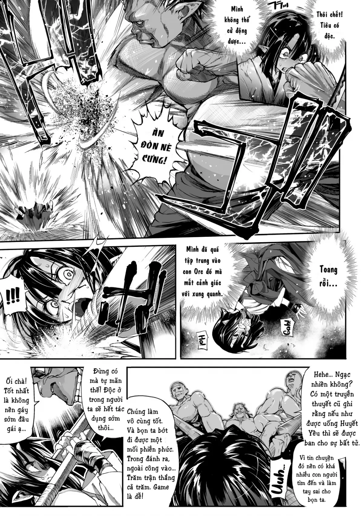 HentaiVN.net - Ảnh 4 - The Rape of a Warrior Oni - Chap 1