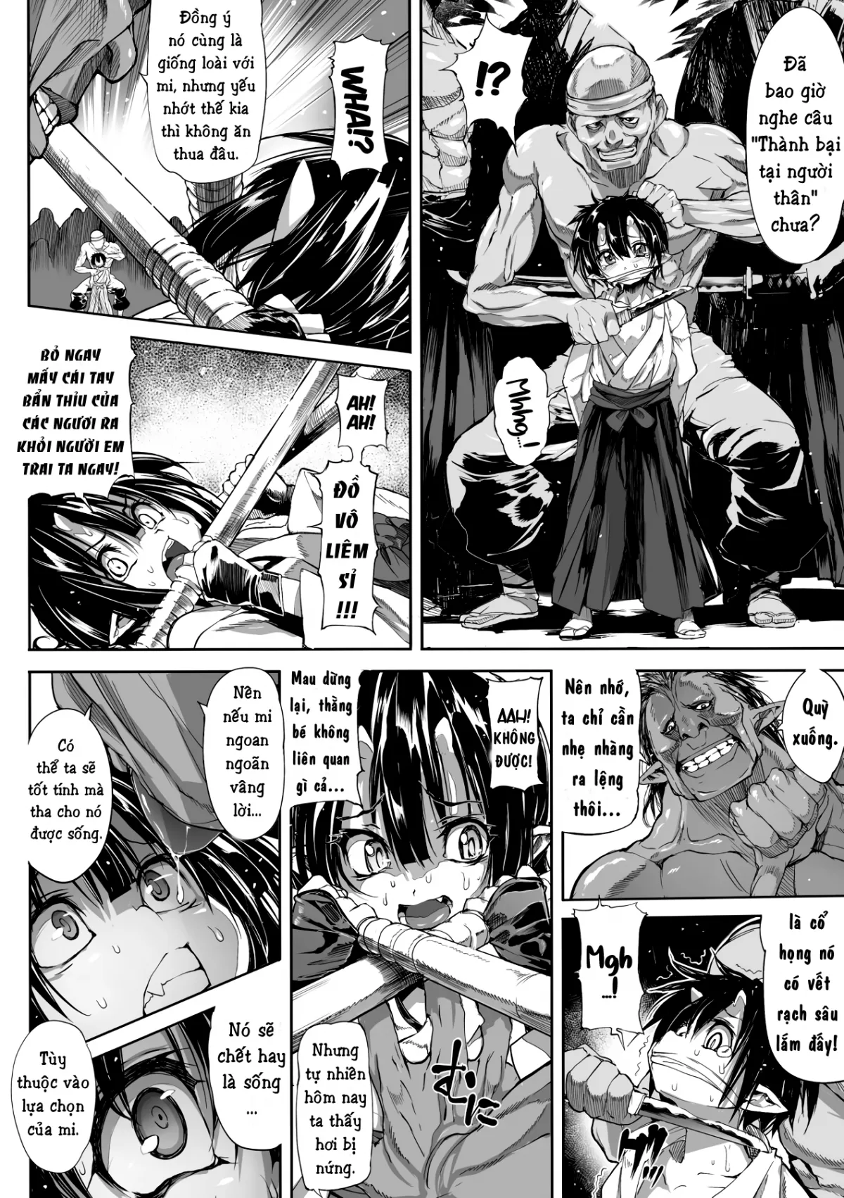 HentaiVN.net - Ảnh 5 - The Rape of a Warrior Oni - Chap 1