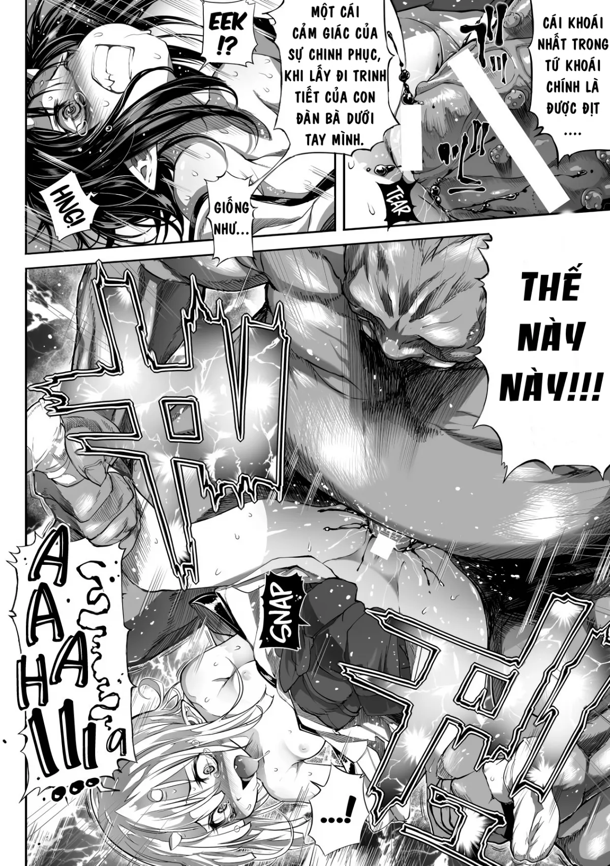 HentaiVN.net - Ảnh 9 - The Rape of a Warrior Oni - Chap 1