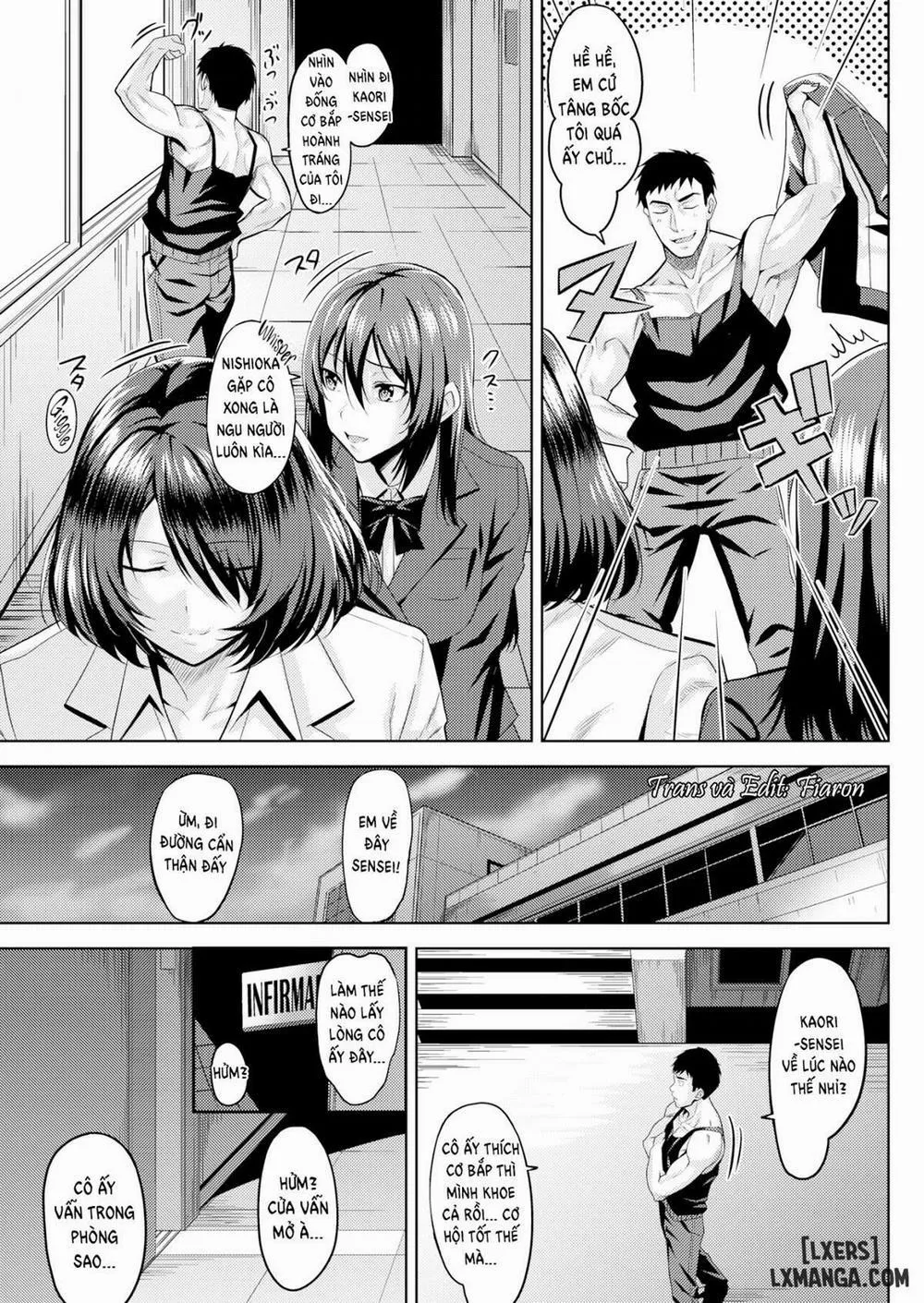 HentaiVN.net - Ảnh 3 - Thầy Thể Dục Đầu Đất và Cô Y Tá Dâm Đãng! [Meathead Nishioka's Fantasy Diary] - Chap 2