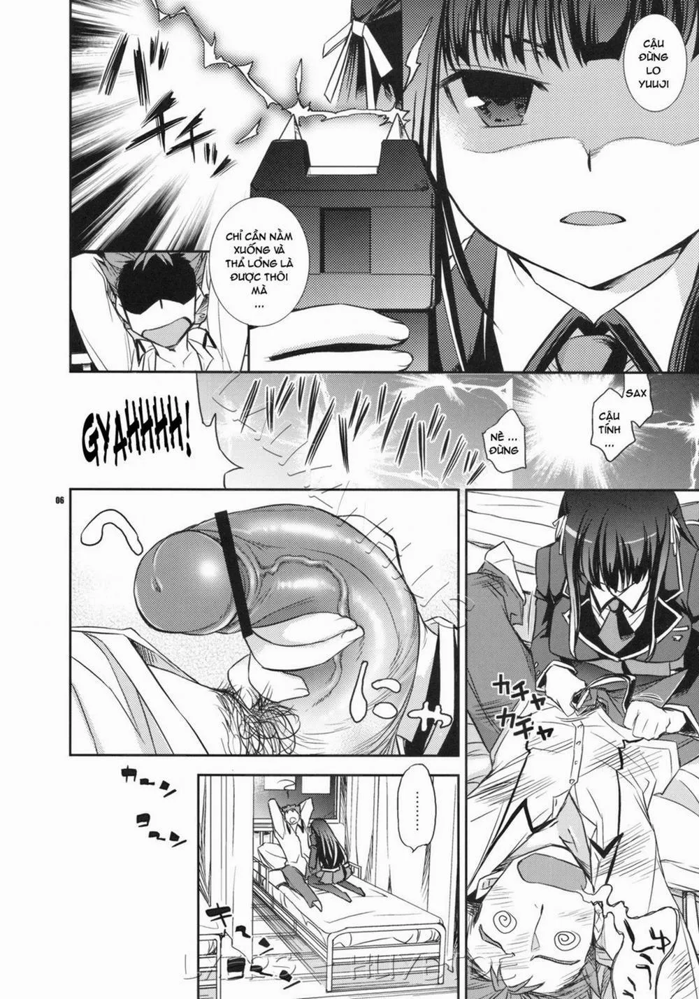 HentaiVN.net - Ảnh 4 - Shouko to Yuji to NTR (Baka To Test To Shoukanjuu) - Chap 1