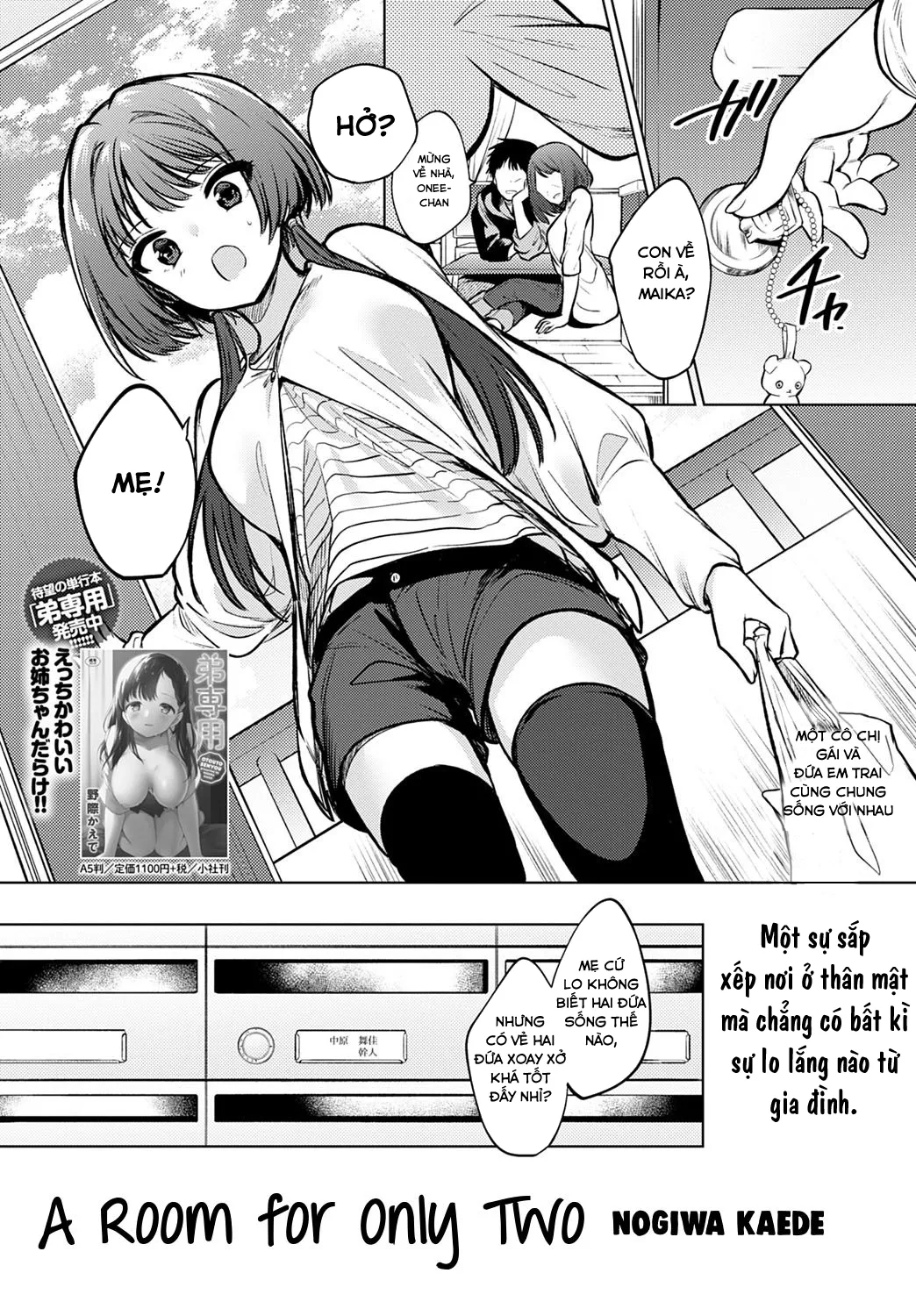 HentaiVN.net - Ảnh 3 - Căn phòng chỉ dành riêng cho đôi ta [Futari dake no Heya; A Room for Only Two] - Chap 1