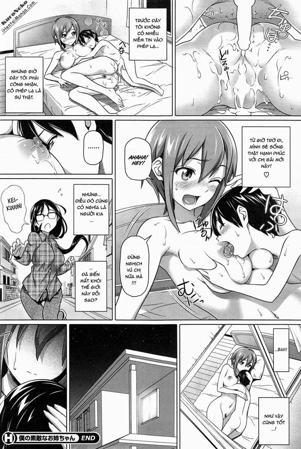 HentaiVN.net - Ảnh 16 - Boku no Suteki na Oneechan - Chap 1