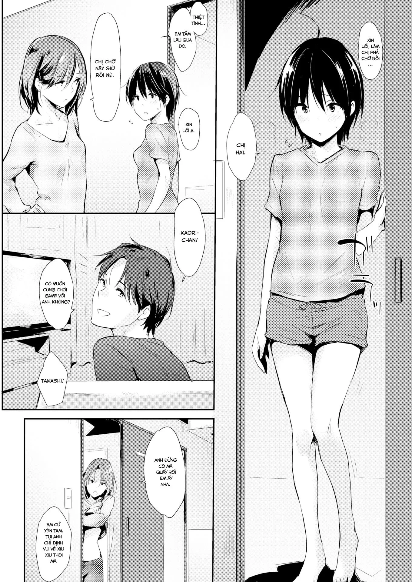 HentaiVN.net - Ảnh 3 - Tắm Xong Chịch - Chap 1