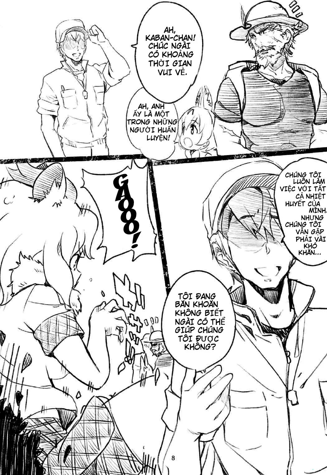 HentaiVN.net - Ảnh 10 - 18 RED DATA BOOK [Kemono Friends] - Chap 1