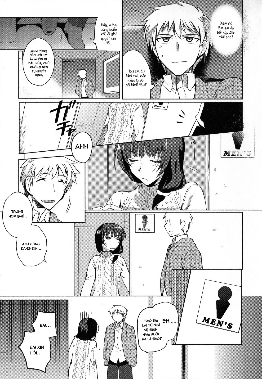 HentaiVN.net - Ảnh 3 - Cafe Trap&Trap (Otoko no Ko-llection! II) - Chap 1