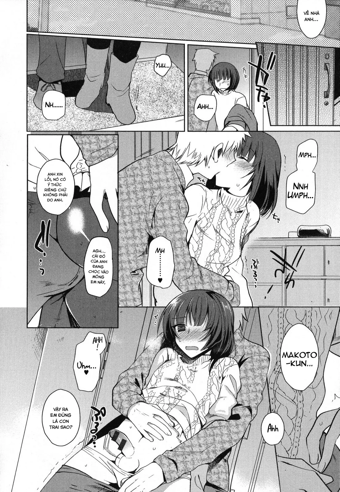 HentaiVN.net - Ảnh 5 - Cafe Trap&Trap (Otoko no Ko-llection! II) - Chap 1