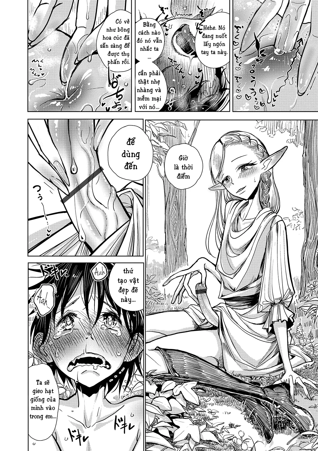 HentaiVN.net - Ảnh 11 - Elf Addict | Elf Chuudoku - Chap 1