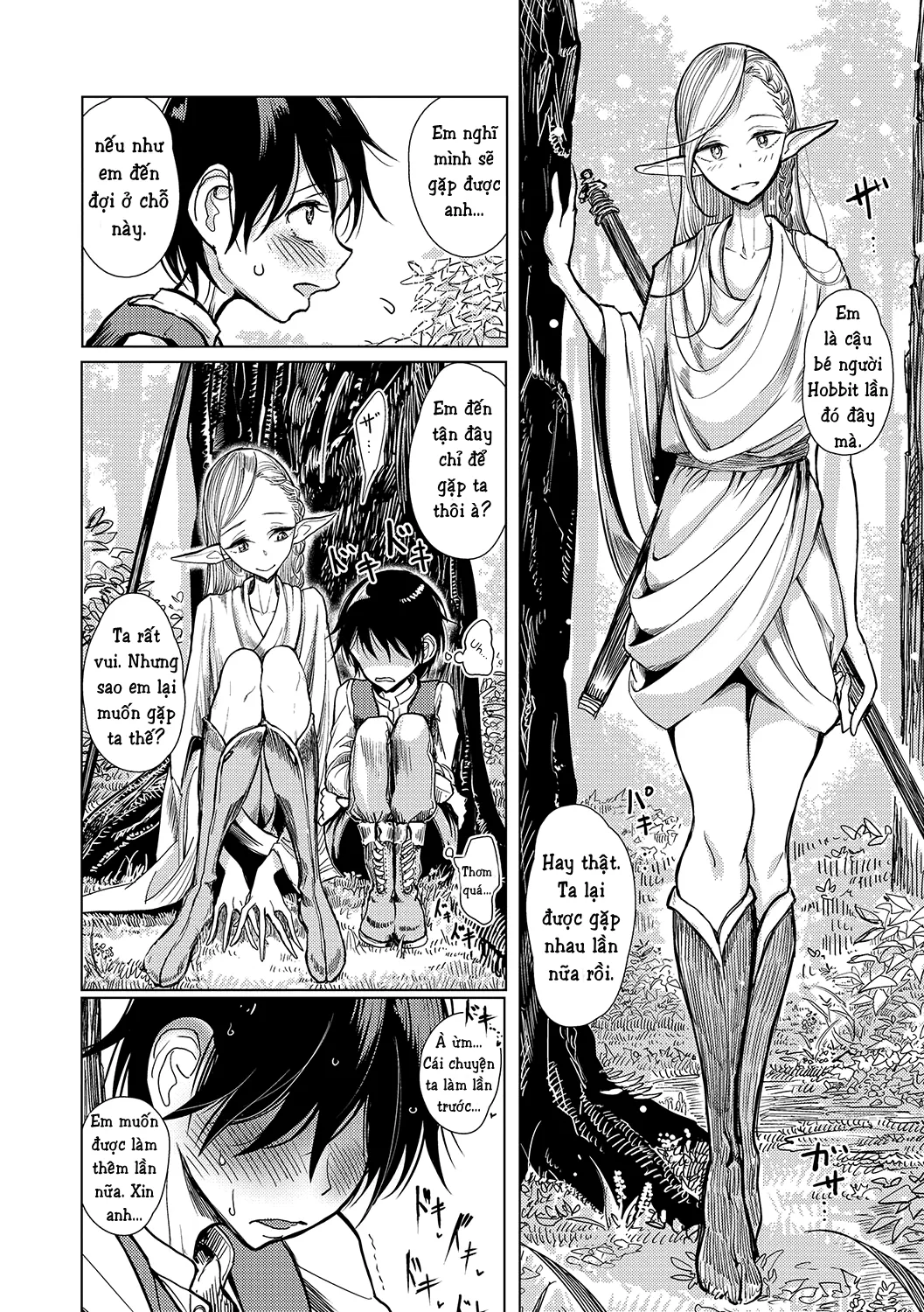 HentaiVN.net - Ảnh 3 - Elf Addict | Elf Chuudoku - Chap 1