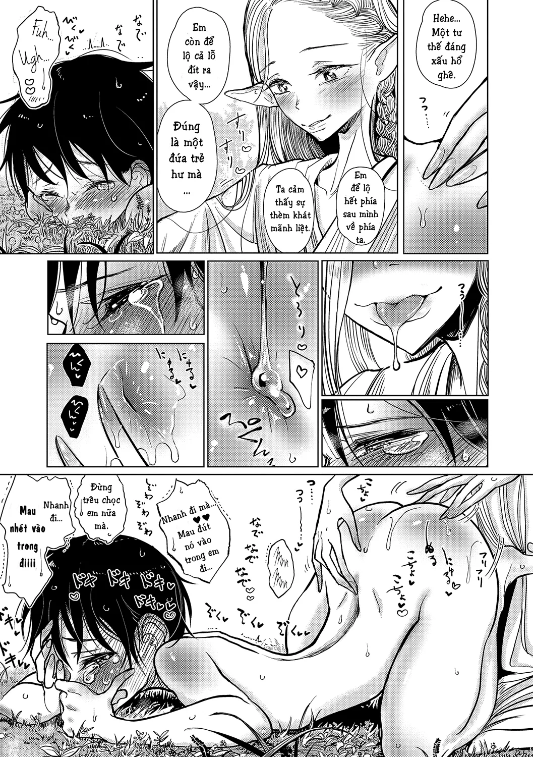 HentaiVN.net - Ảnh 8 - Elf Addict | Elf Chuudoku - Chap 1