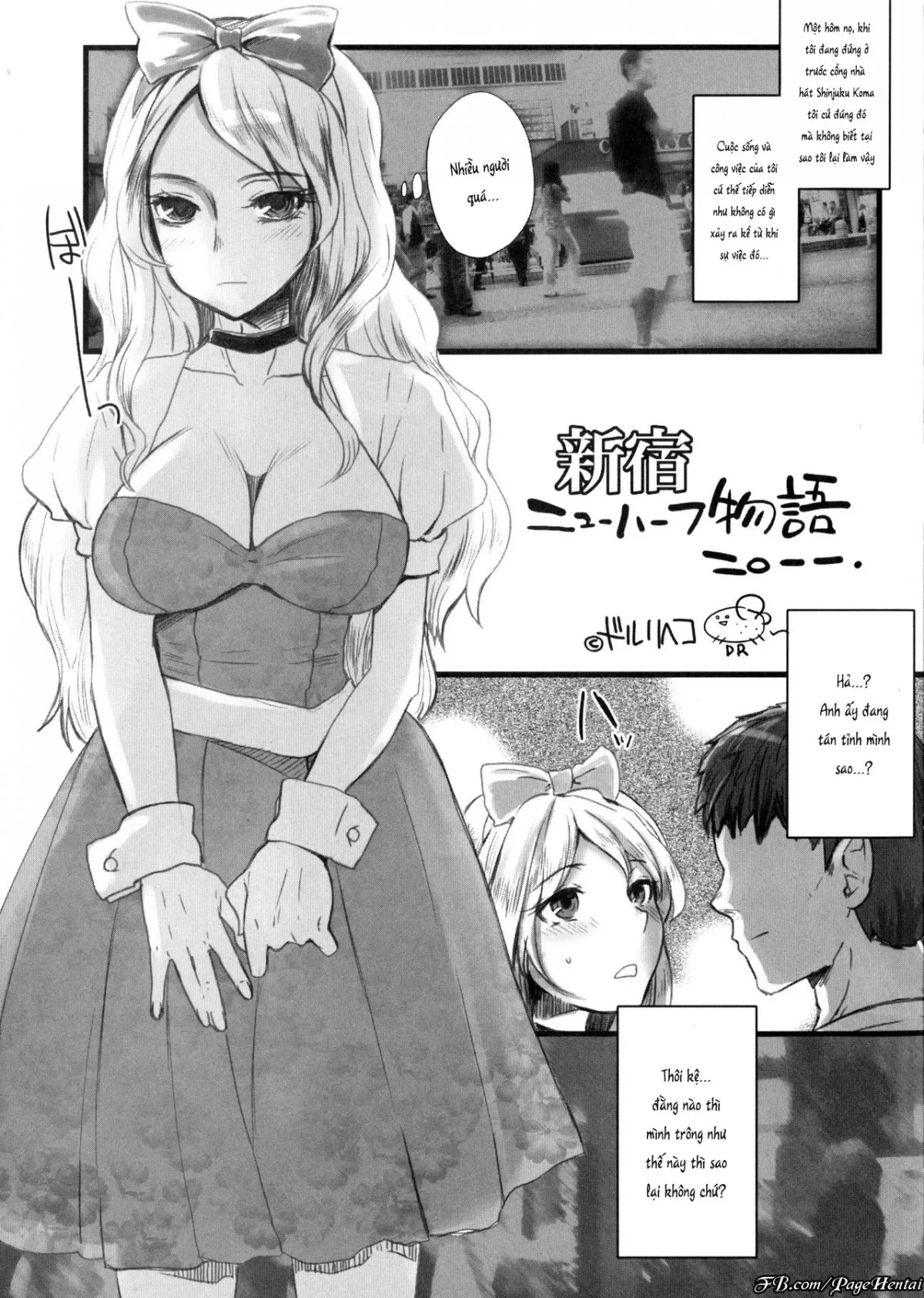 HentaiVN.net - Ảnh 2 - Shinjuku Newhalf Monogatari - Chap 1