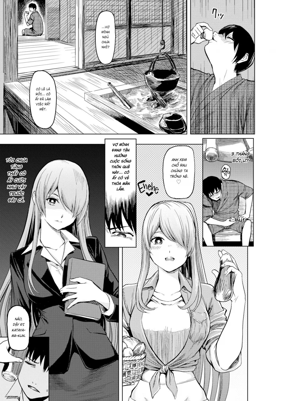 HentaiVN.net - Ảnh 5 - Vợ yêu của tôi muốn làm nông dân [I’m Gonna Be a Farmer!] - Chap 1