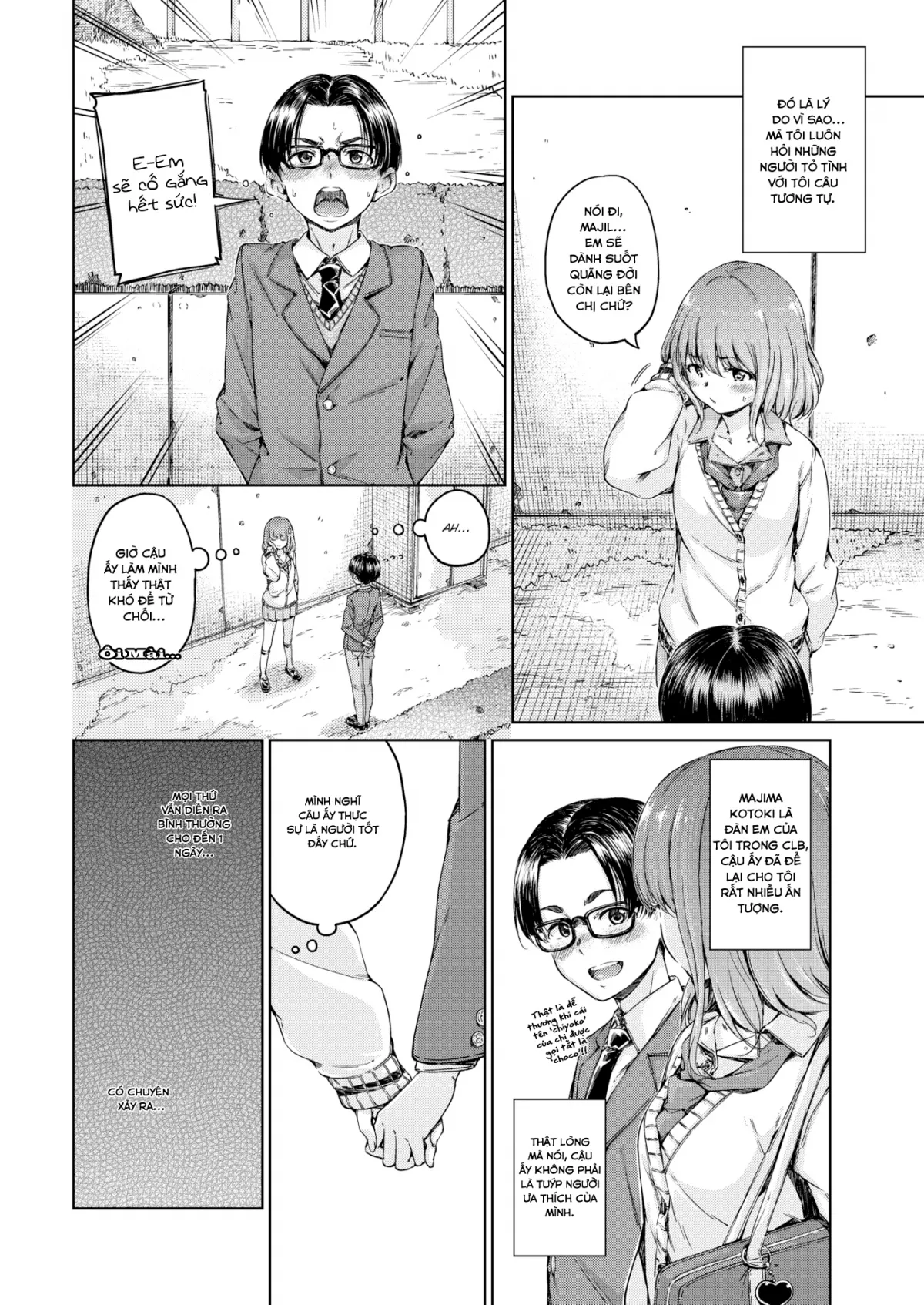 HentaiVN.net - Ảnh 3 - Tình Yêu Cũng Ngọt Ngào Đăng Đắng Như Sôcôla [Chocolate] - Chap 1