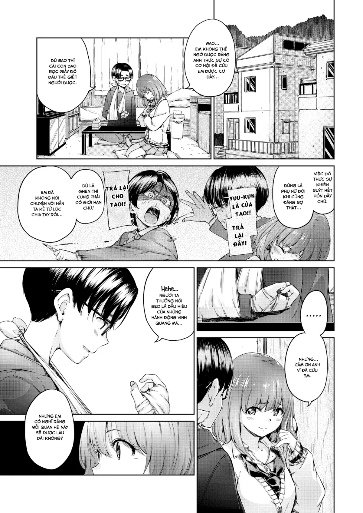 HentaiVN.net - Ảnh 4 - Tình Yêu Cũng Ngọt Ngào Đăng Đắng Như Sôcôla [Chocolate] - Chap 1