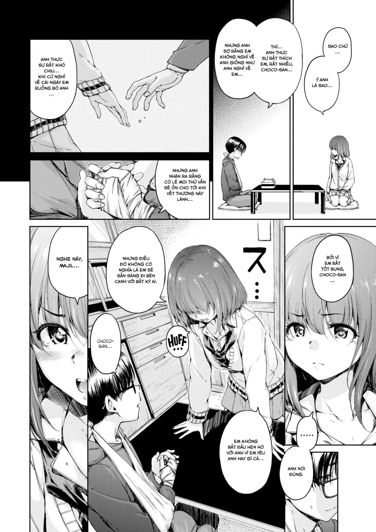 HentaiVN.net - Ảnh 5 - Tình Yêu Cũng Ngọt Ngào Đăng Đắng Như Sôcôla [Chocolate] - Chap 1
