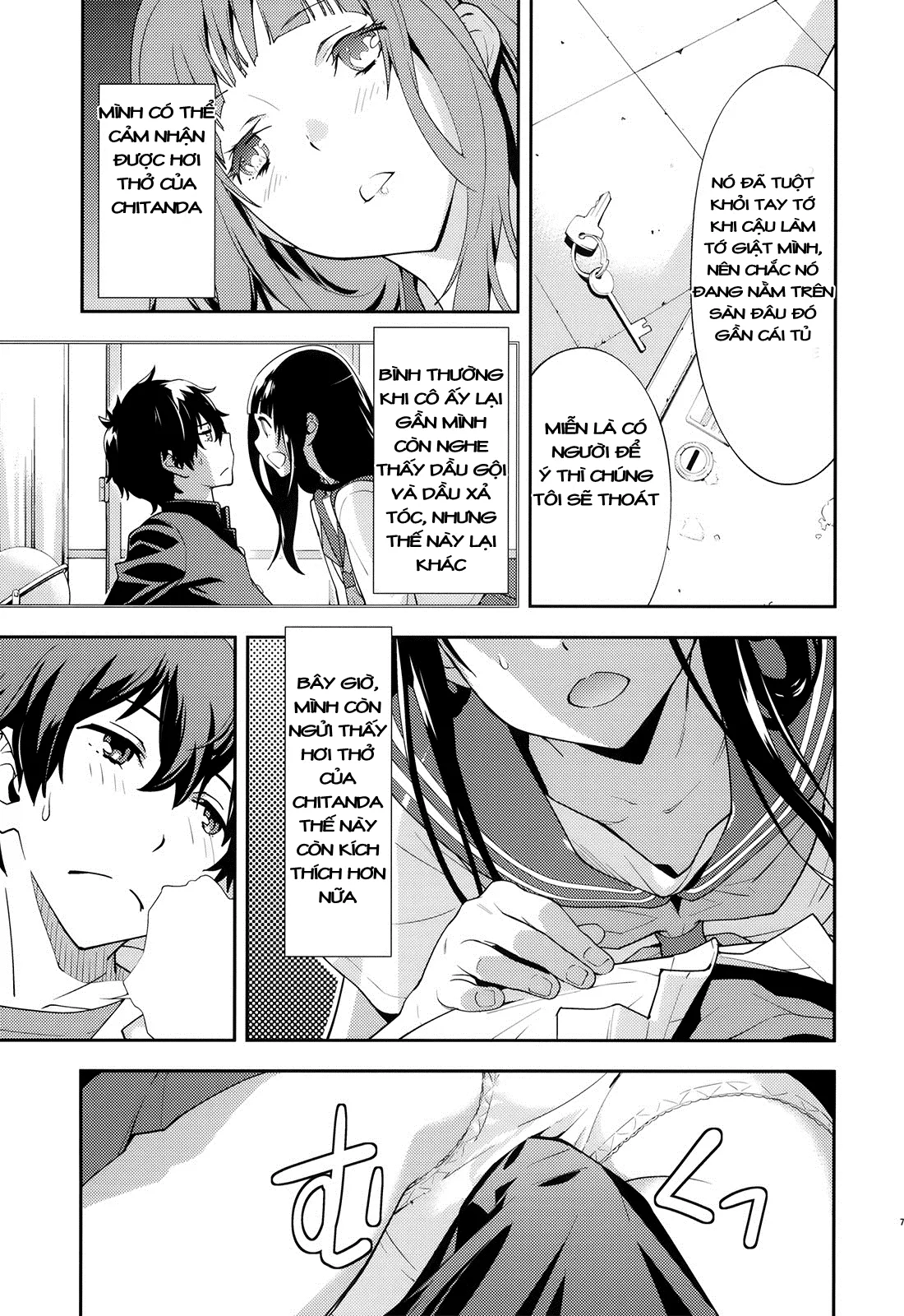 HentaiVN.net - Ảnh 10 - Breath (Hyouka) - Chap 1