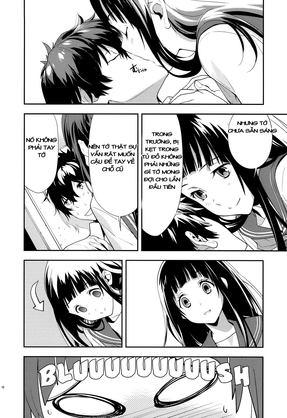 HentaiVN.net - Ảnh 13 - Breath (Hyouka) - Chap 1