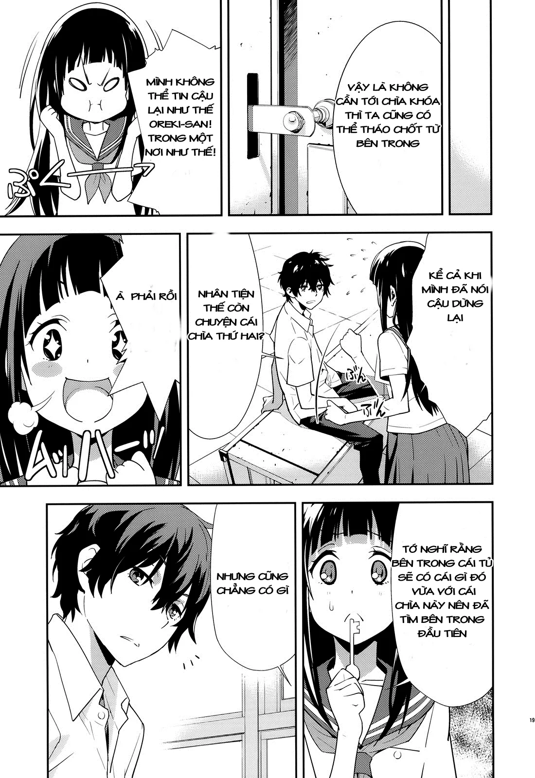 HentaiVN.net - Ảnh 22 - Breath (Hyouka) - Chap 1