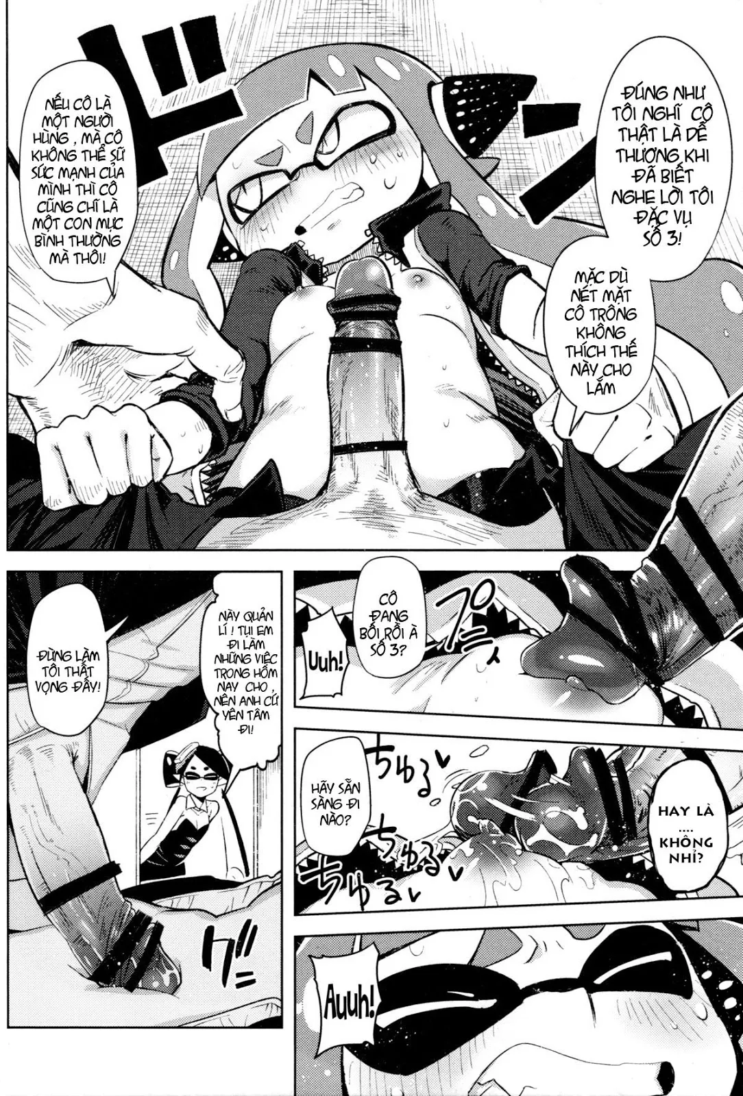 HentaiVN.net - Ảnh 11 - Hero Kikiippatsu (Splatoon) [The Hero's Critical Moment] - Chap 1