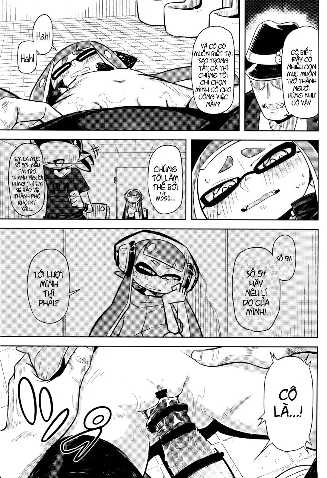 HentaiVN.net - Ảnh 16 - Hero Kikiippatsu (Splatoon) [The Hero's Critical Moment] - Chap 1