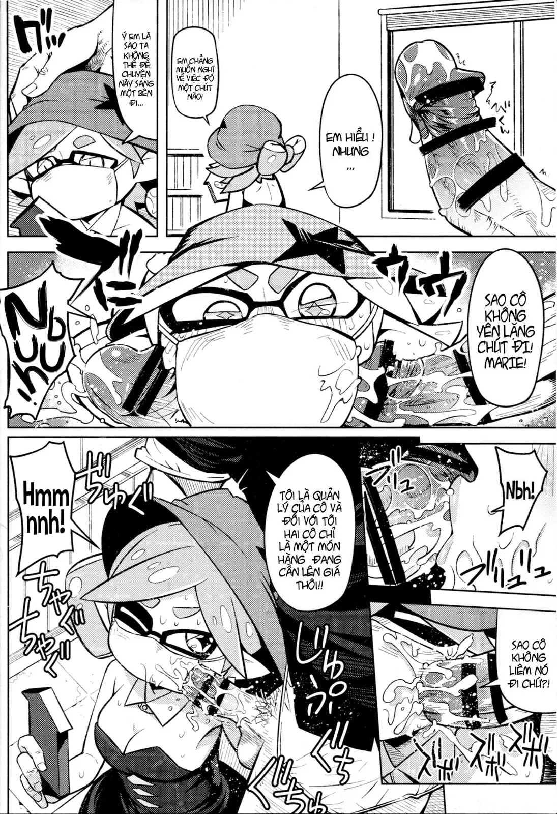 HentaiVN.net - Ảnh 5 - Hero Kikiippatsu (Splatoon) [The Hero's Critical Moment] - Chap 1