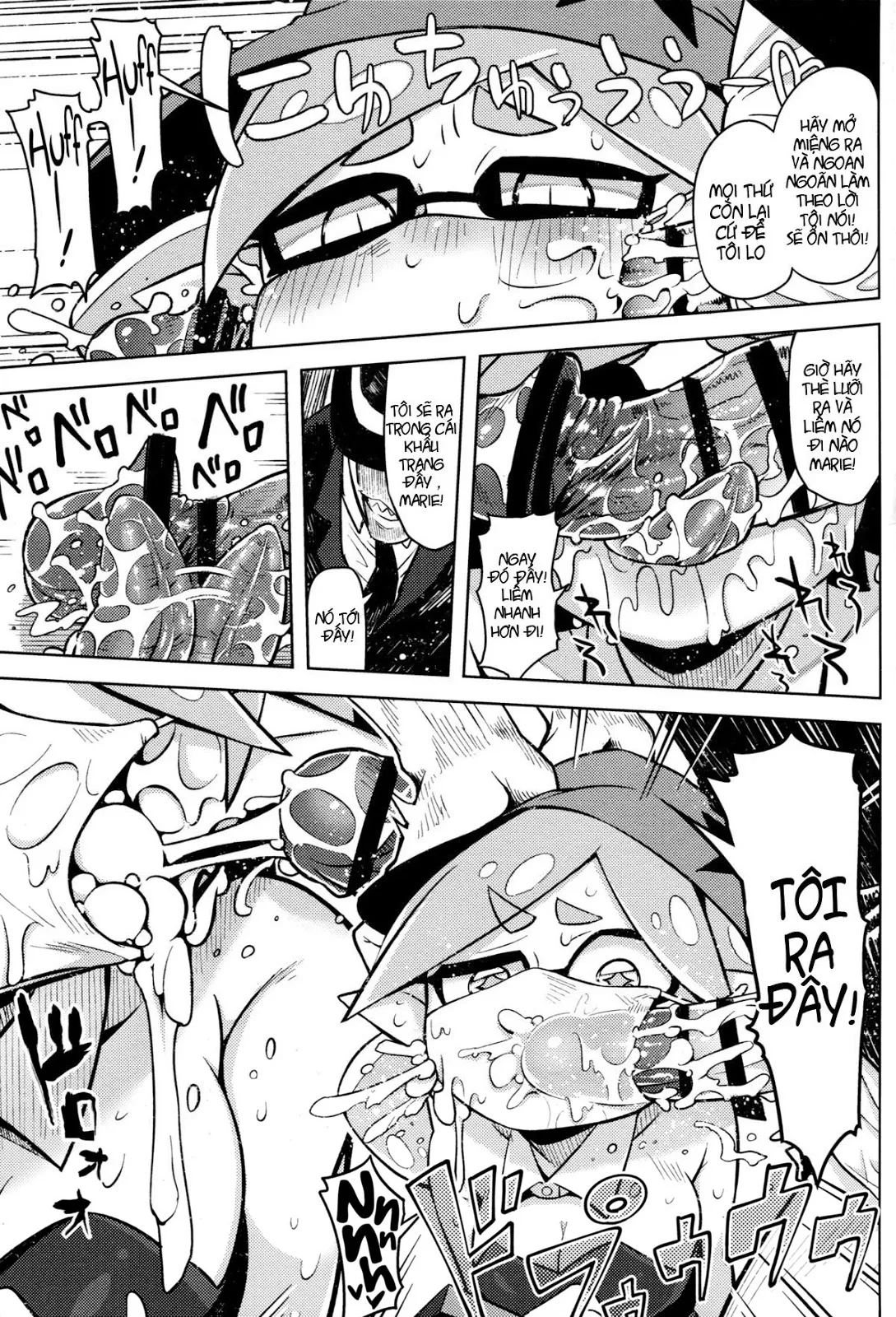HentaiVN.net - Ảnh 6 - Hero Kikiippatsu (Splatoon) [The Hero's Critical Moment] - Chap 1