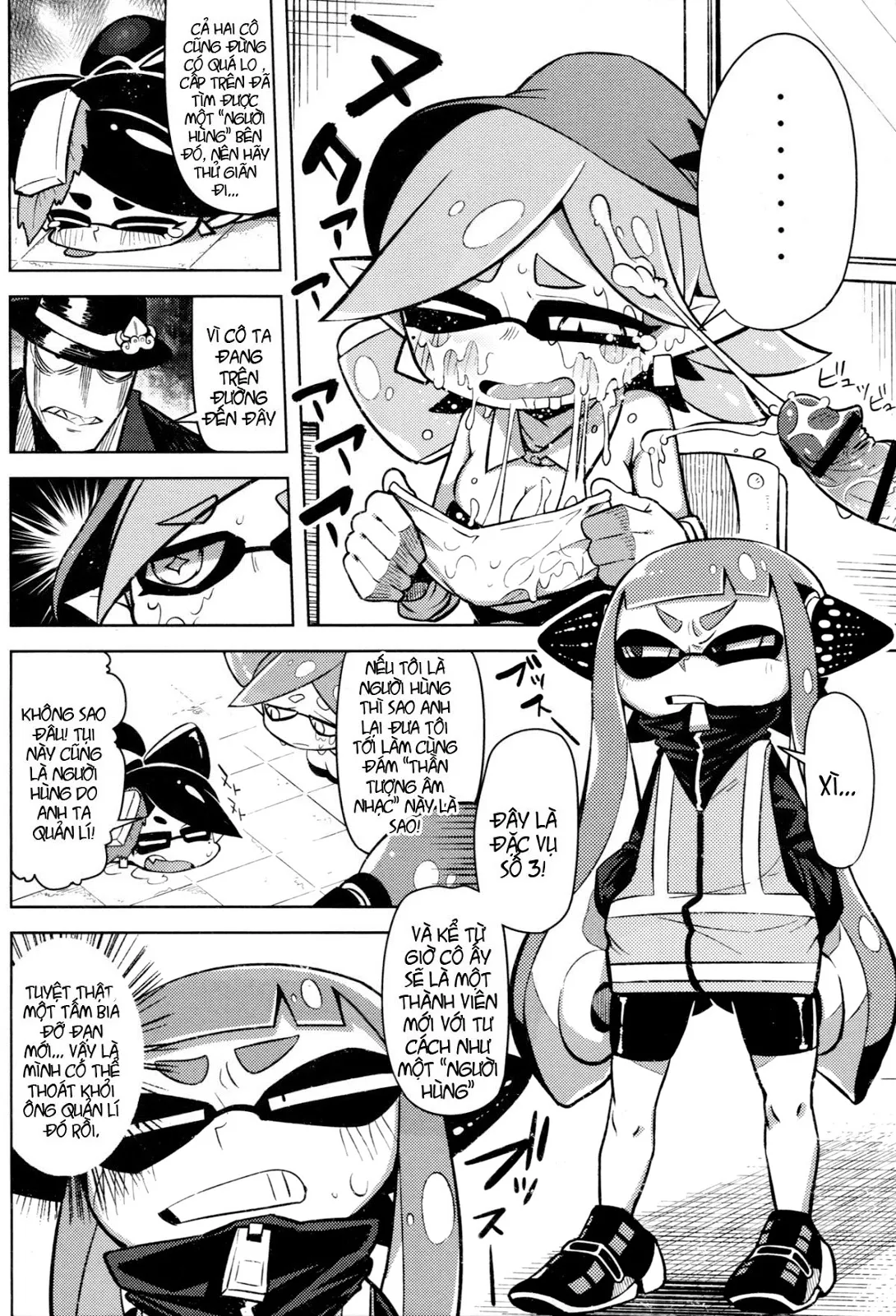 HentaiVN.net - Ảnh 7 - Hero Kikiippatsu (Splatoon) [The Hero's Critical Moment] - Chap 1