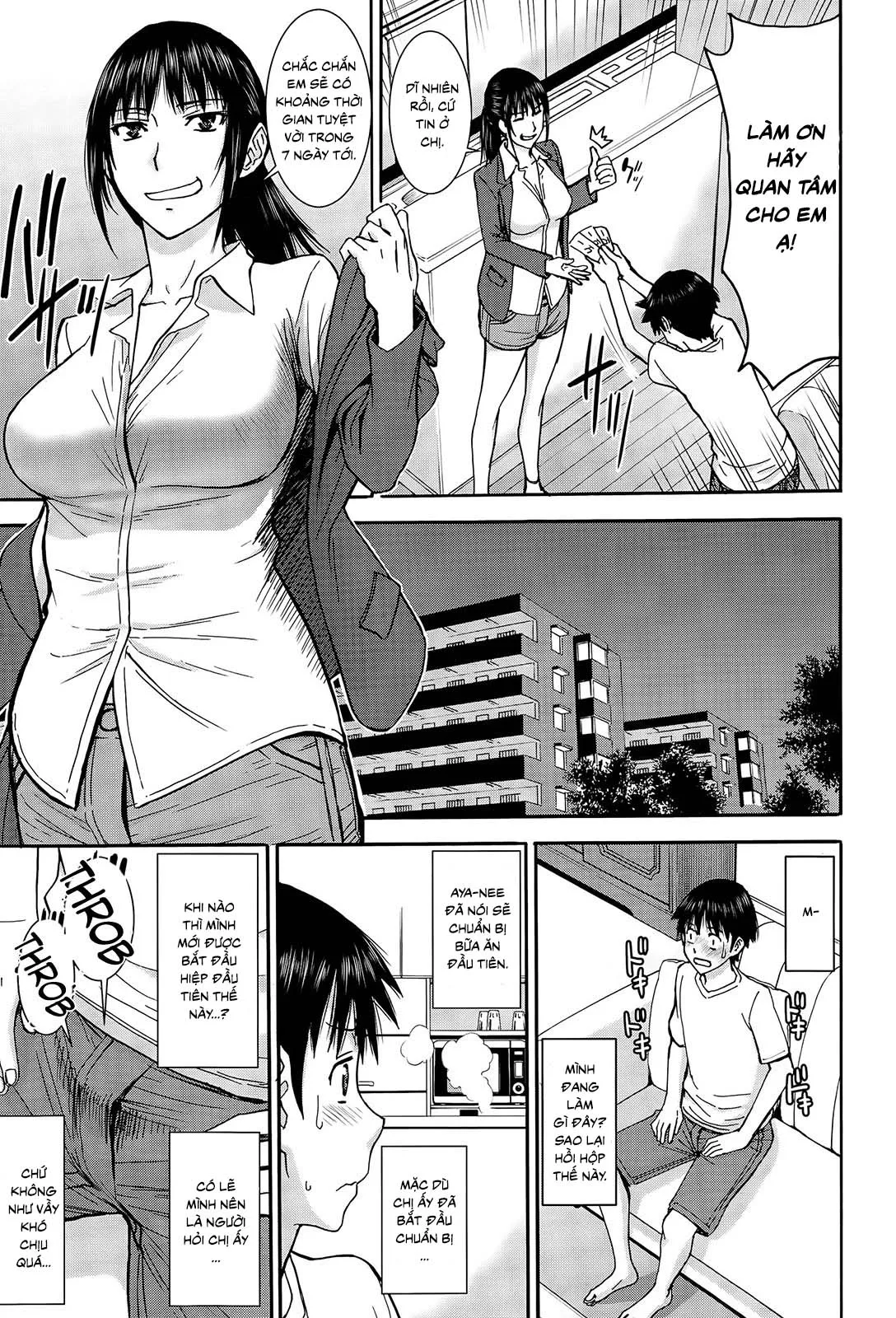 HentaiVN.net - Ảnh 7 - Itoko Shuurai - Cousin To Attack [Attack On Cousin] - Chap 1