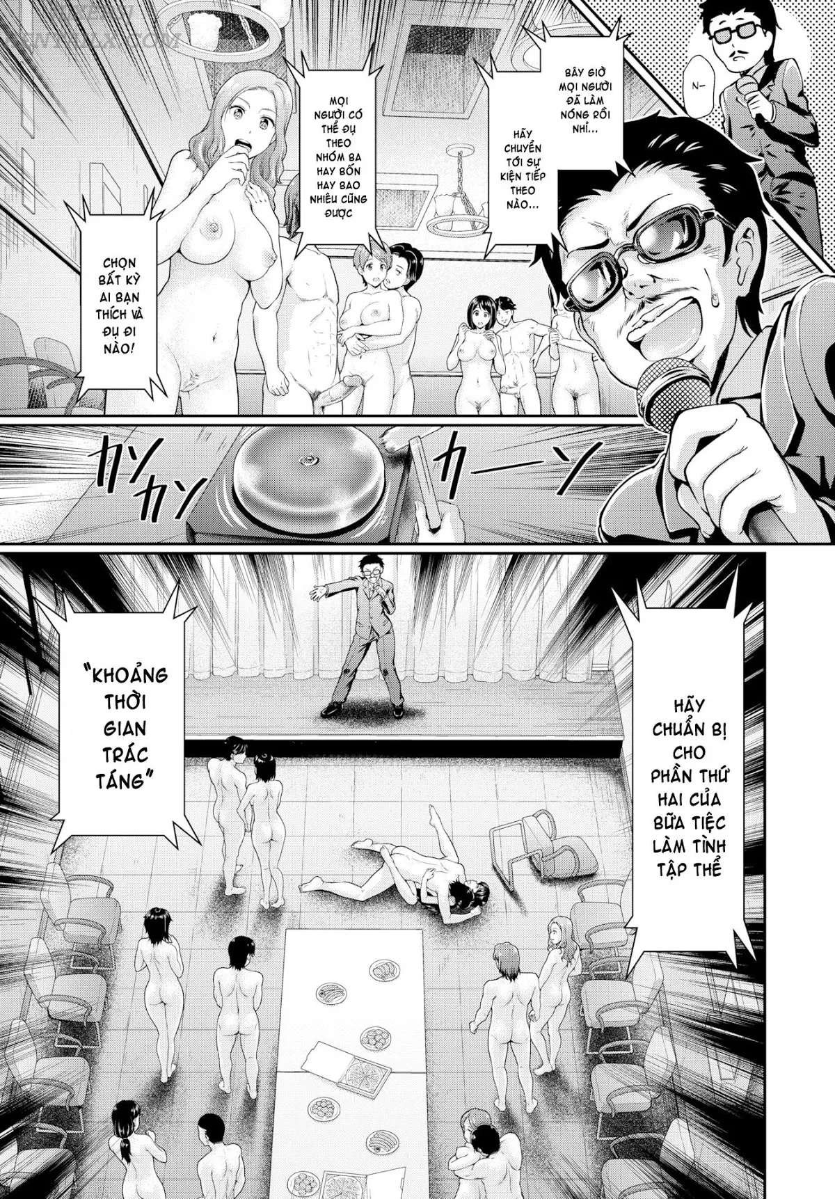 HentaiVN.net - Ảnh 16 - Welcome to the Swingers' Party! [Comic Bavel 2018-06; Welcome to the Swingers Party] - Chap 1