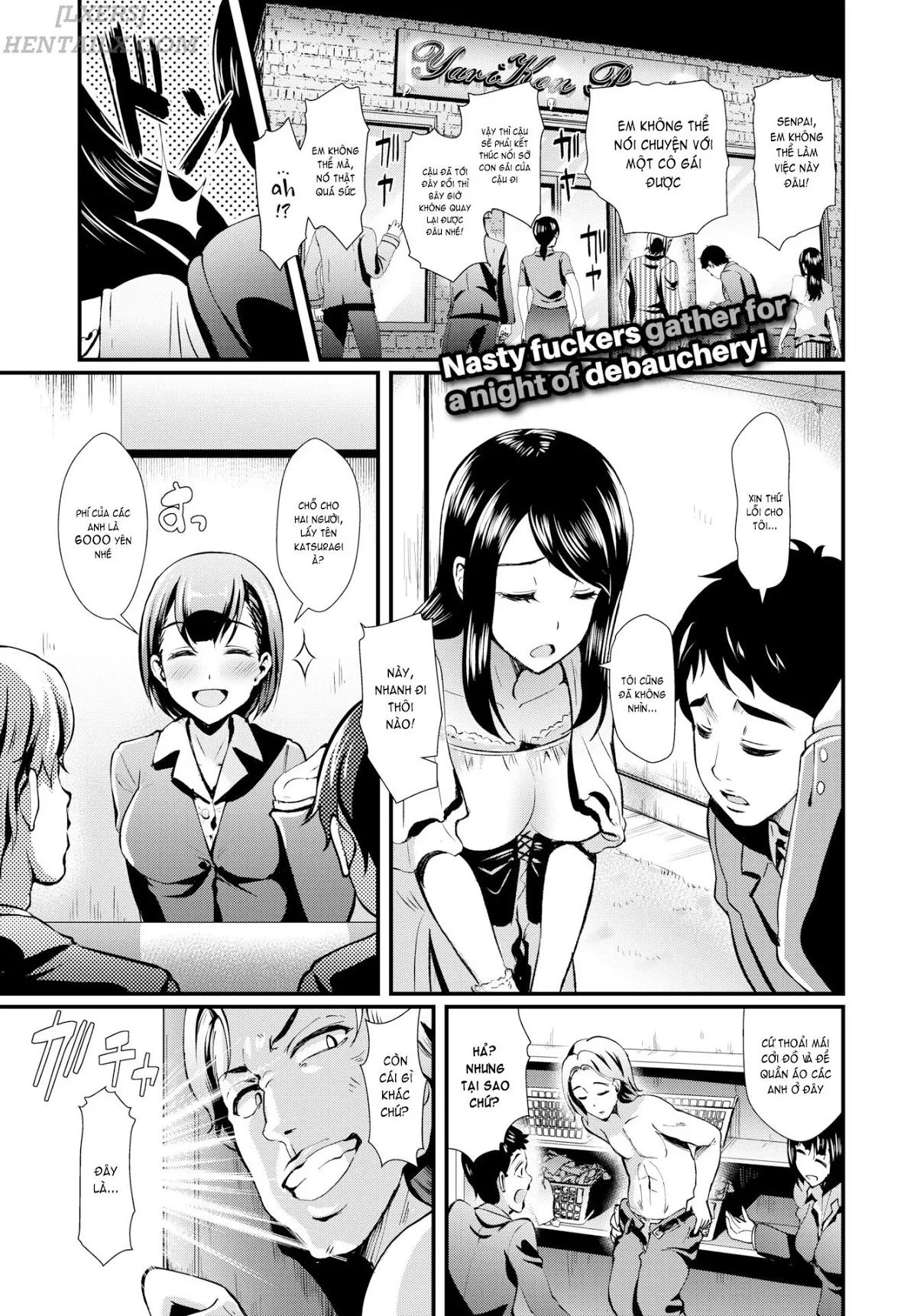 HentaiVN.net - Ảnh 4 - Welcome to the Swingers' Party! [Comic Bavel 2018-06; Welcome to the Swingers Party] - Chap 1