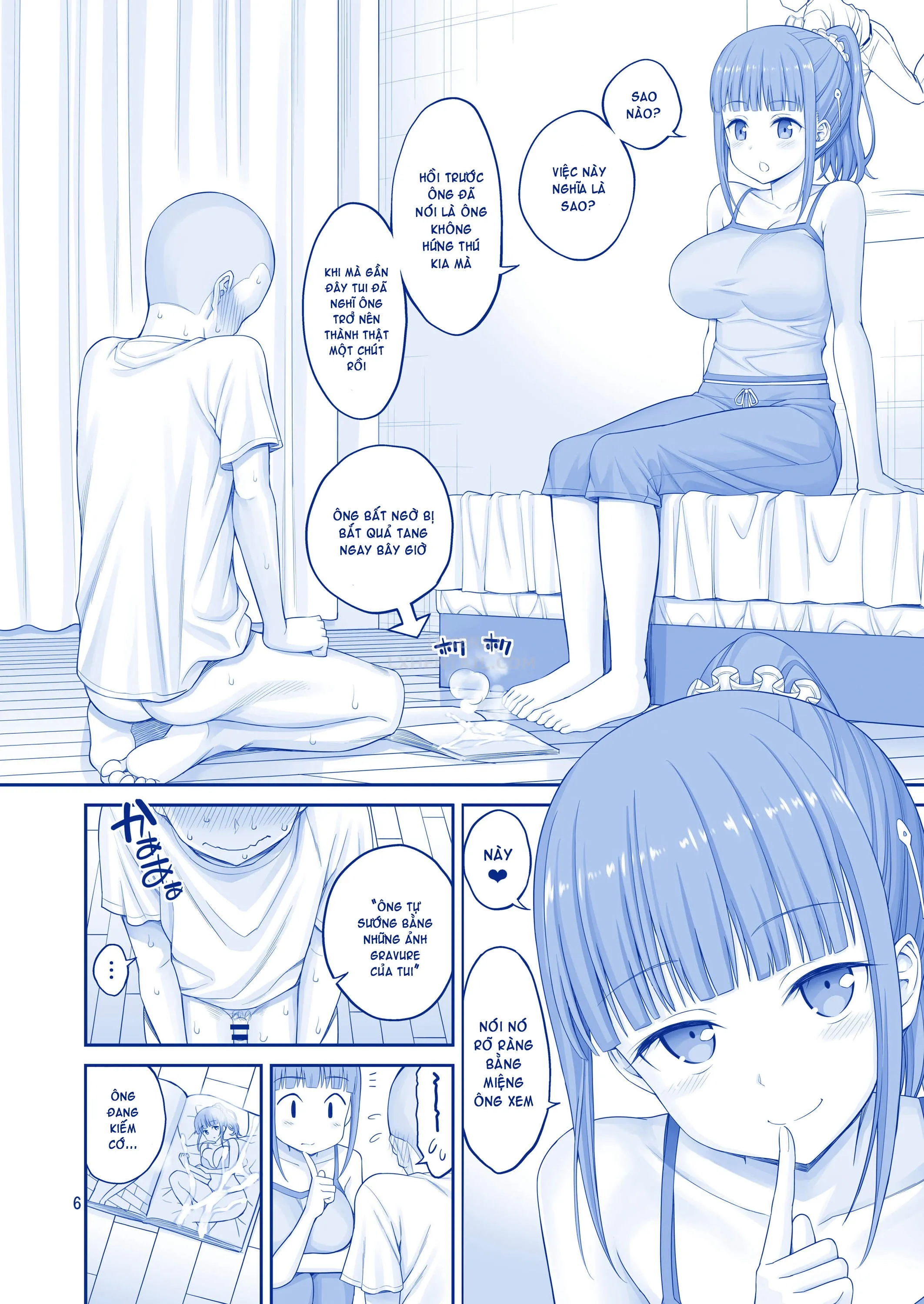 HentaiVN.net - Ảnh 6 - Kimi wa Akogare no Tawawa - Chap 1