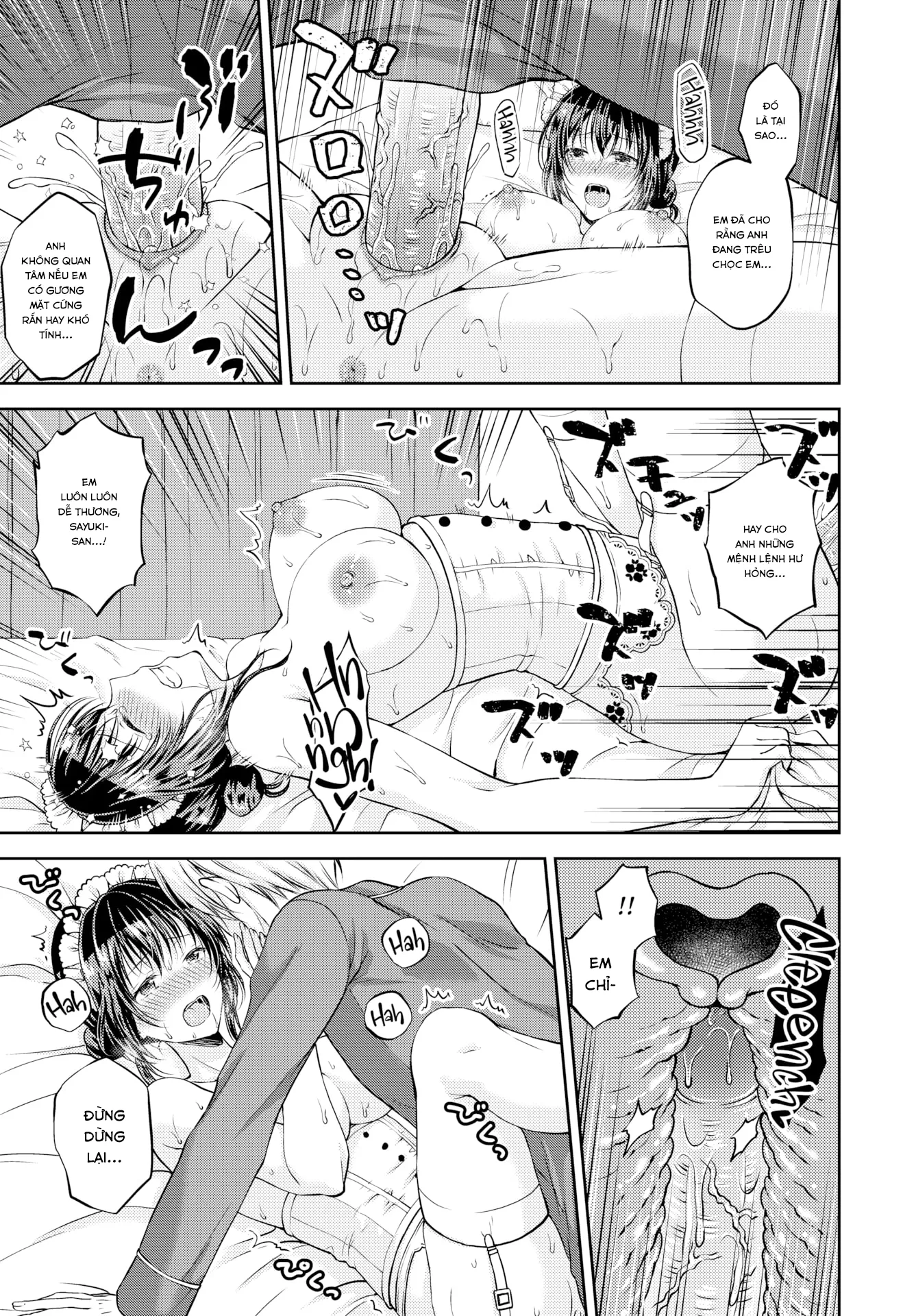 HentaiVN.net - Ảnh 16 - My Bratty Maid Is My Master - Chap 1