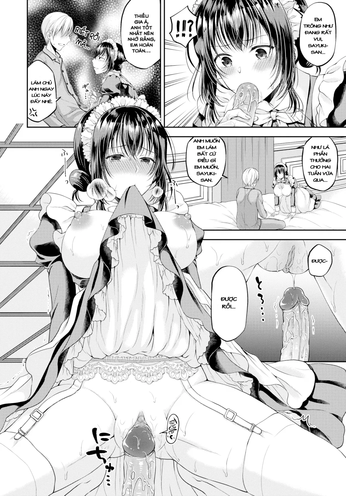HentaiVN.net - Ảnh 11 - My Bratty Maid Is My Master - Chap 2