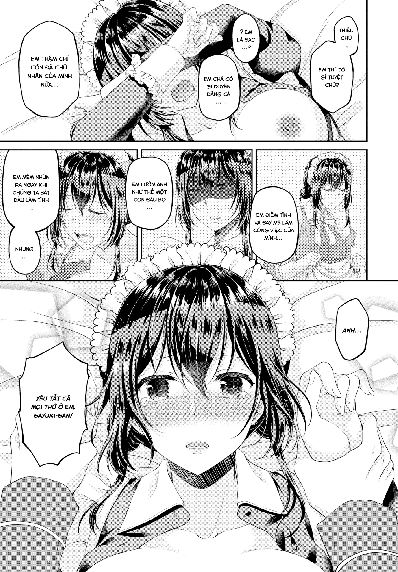 HentaiVN.net - Ảnh 14 - My Bratty Maid Is My Master - Chap 3