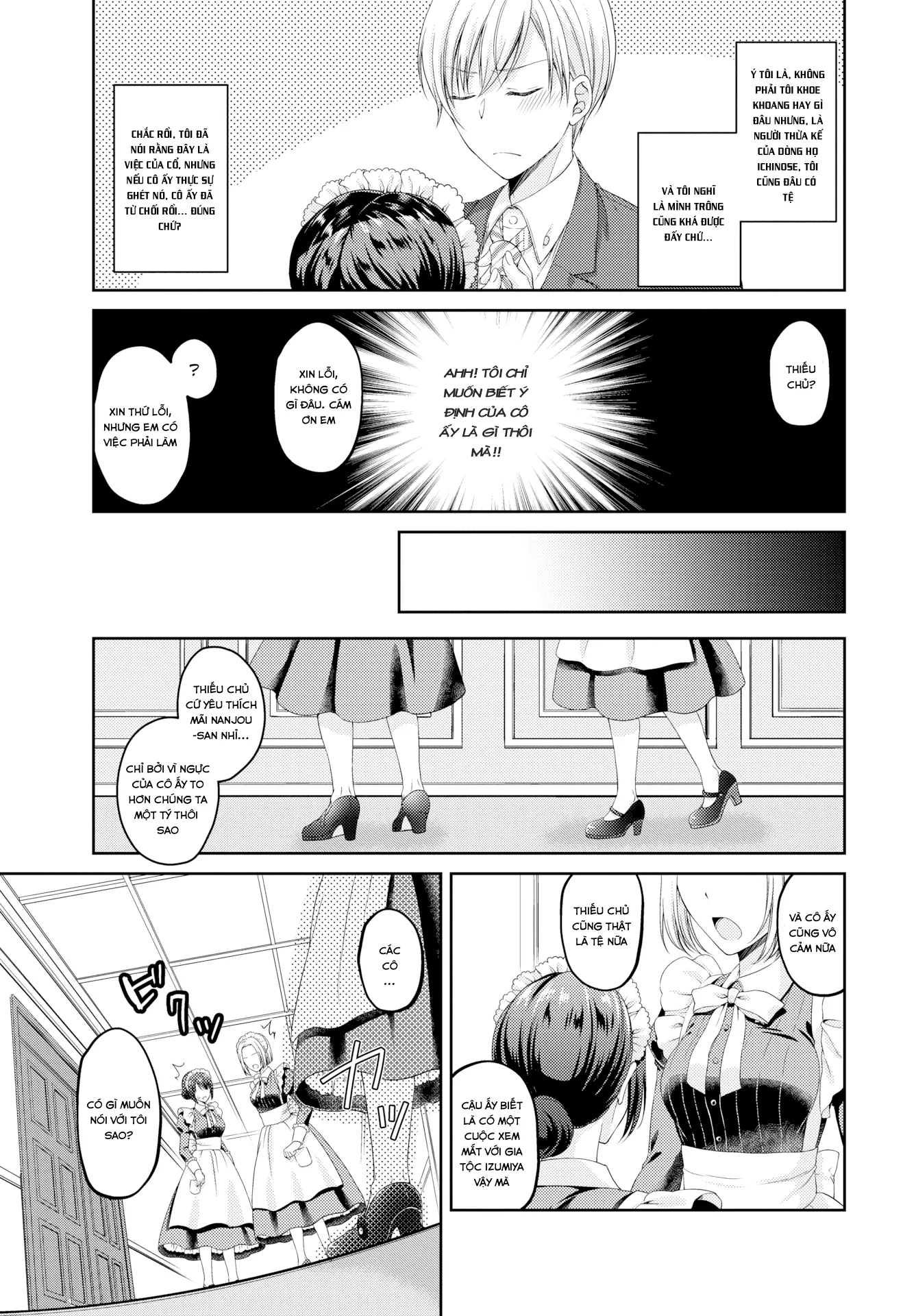 HentaiVN.net - Ảnh 6 - My Bratty Maid Is My Master - Chap 3