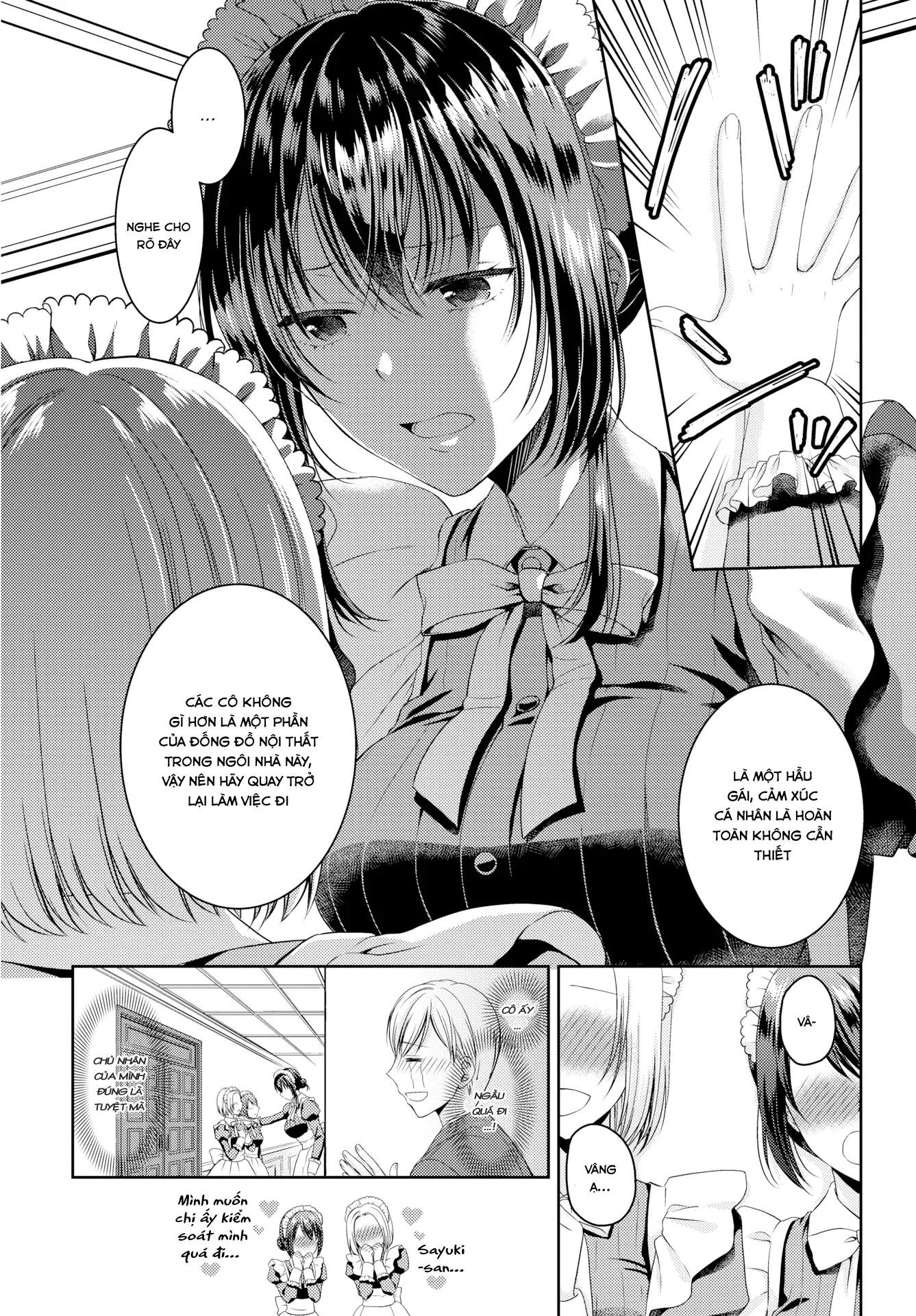 HentaiVN.net - Ảnh 7 - My Bratty Maid Is My Master - Chap 3