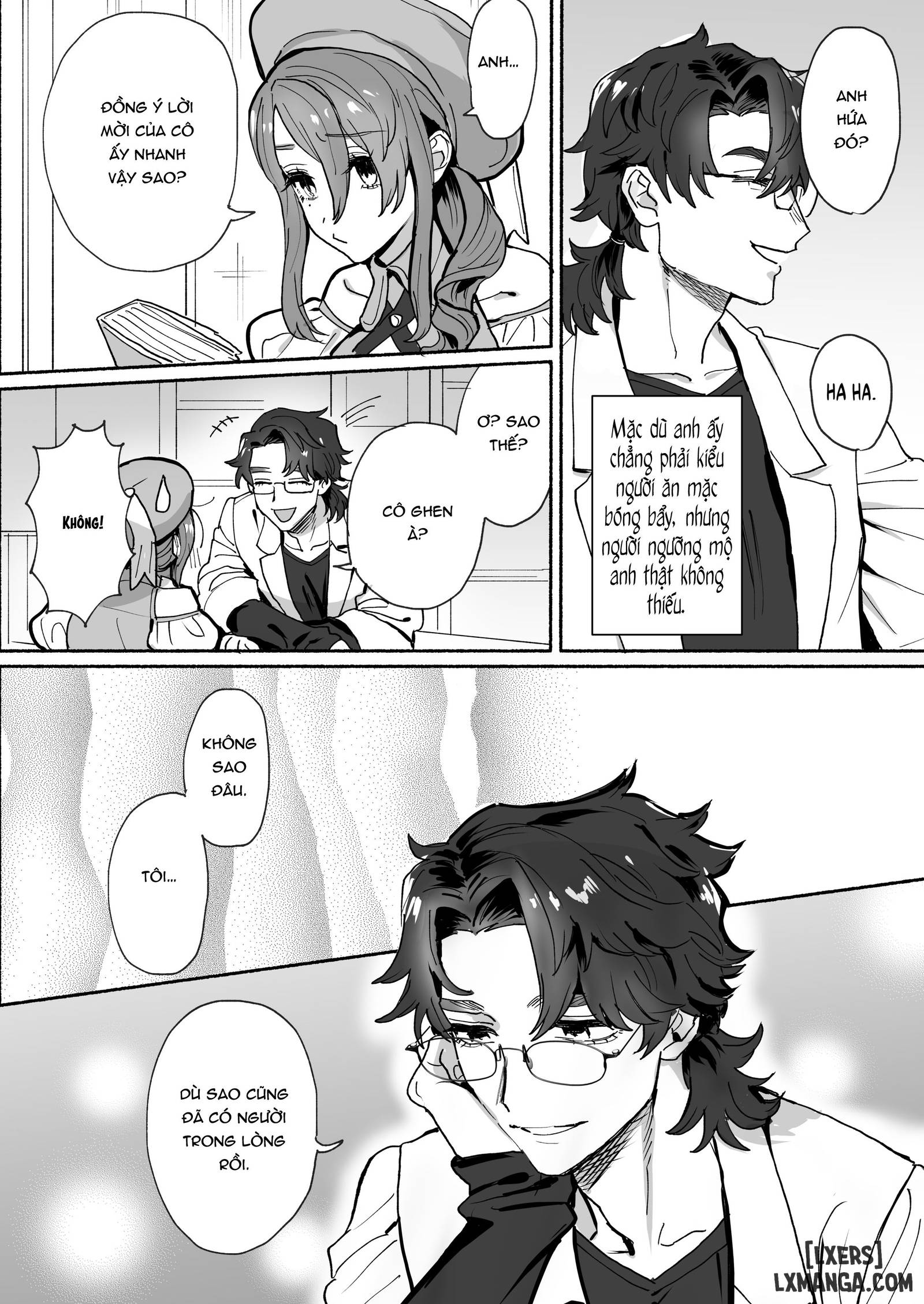 HentaiVN.net - Ảnh 11 - Over and Over with You - Chap 1