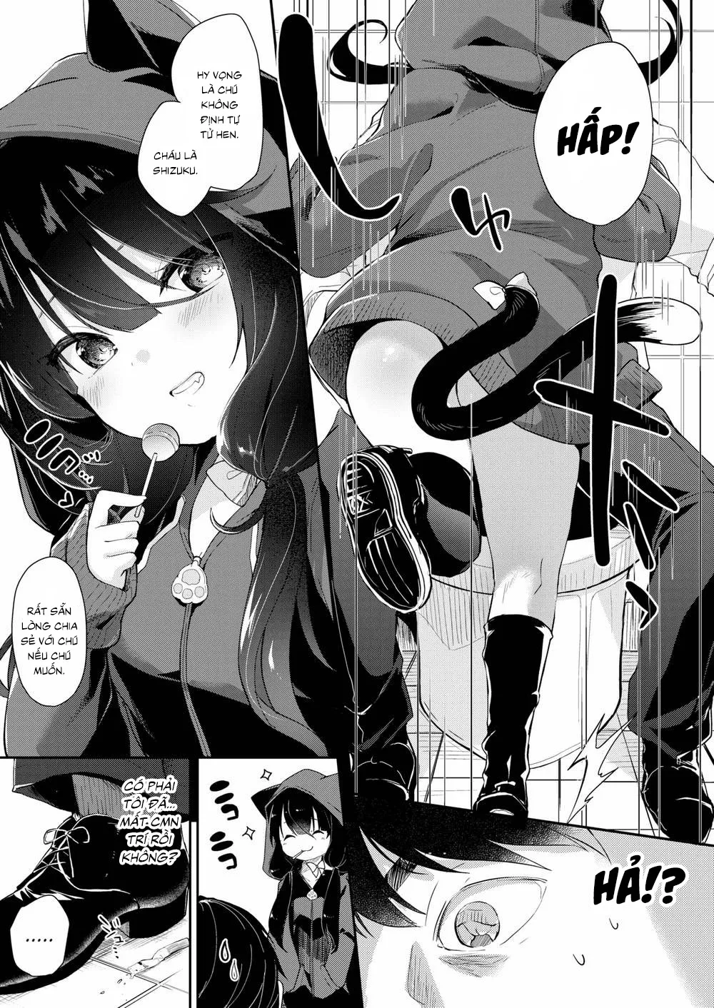 HentaiVN.net - Ảnh 4 - Dropout Cat Girl - Chap 1